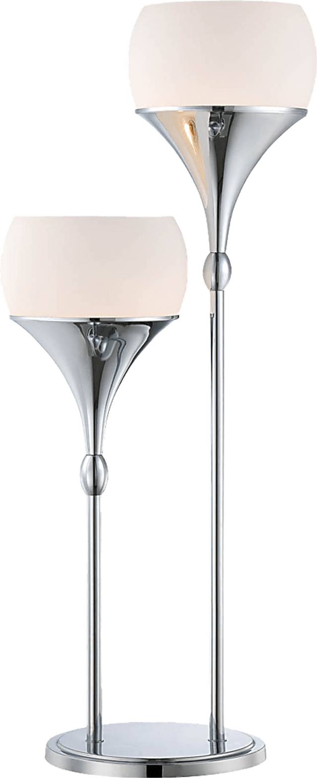 Eagle Landing Chrome Lamp - Thumbnail - Image 1