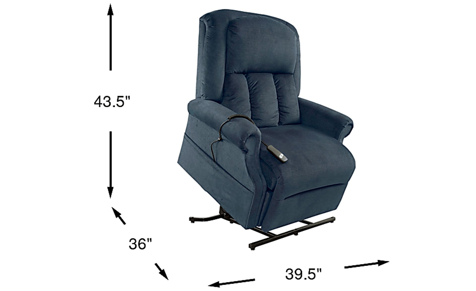 Dimension Image. Please refer to the Dimension Tab on this page for dimension details.