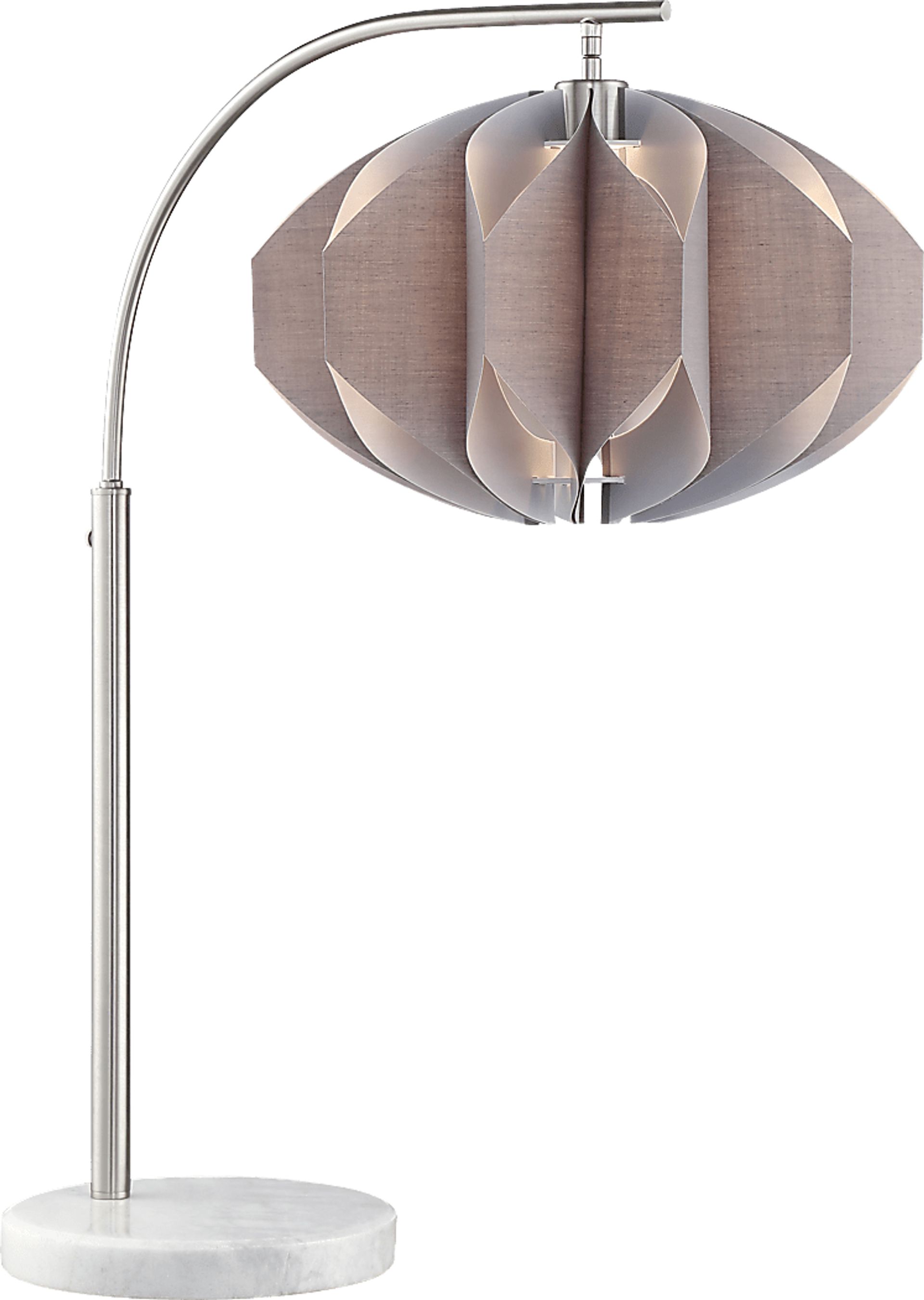Eagle Point Place Nickel Lamp - Image 1