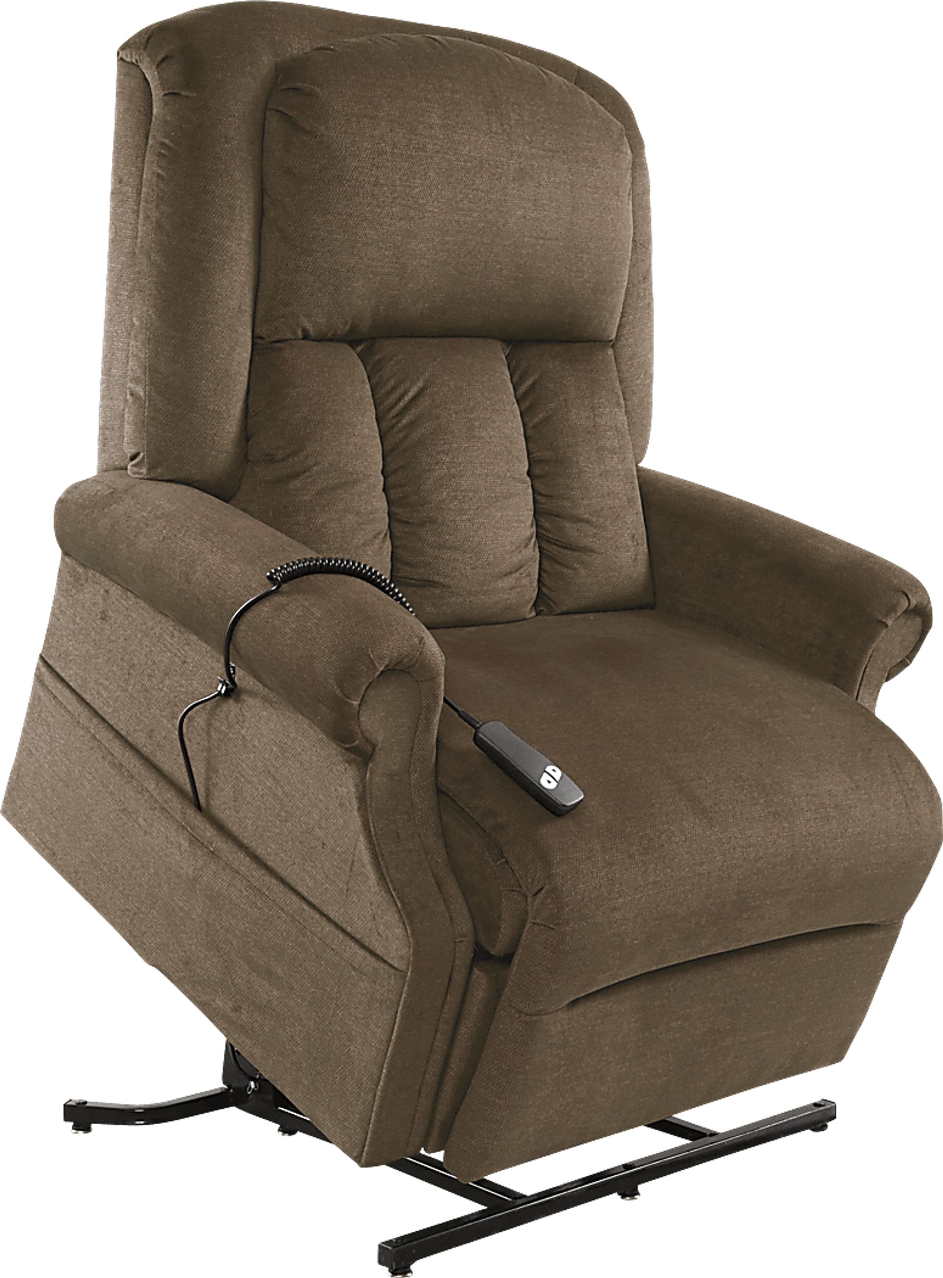 Eagle Point Walnut Lift Chair Power Recliner - Image 1
