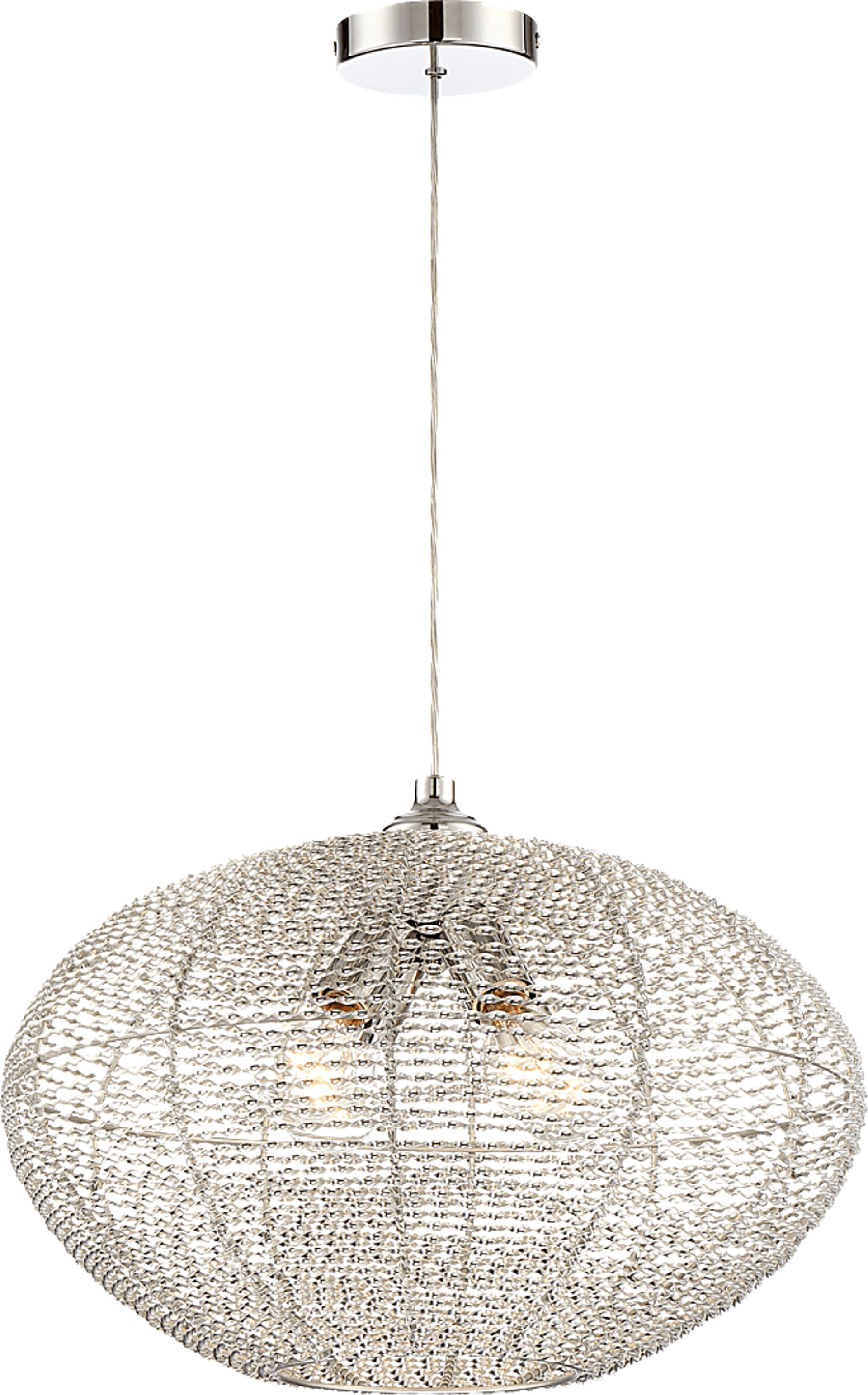 Eagle View Point Silver Chandelier - Image 1