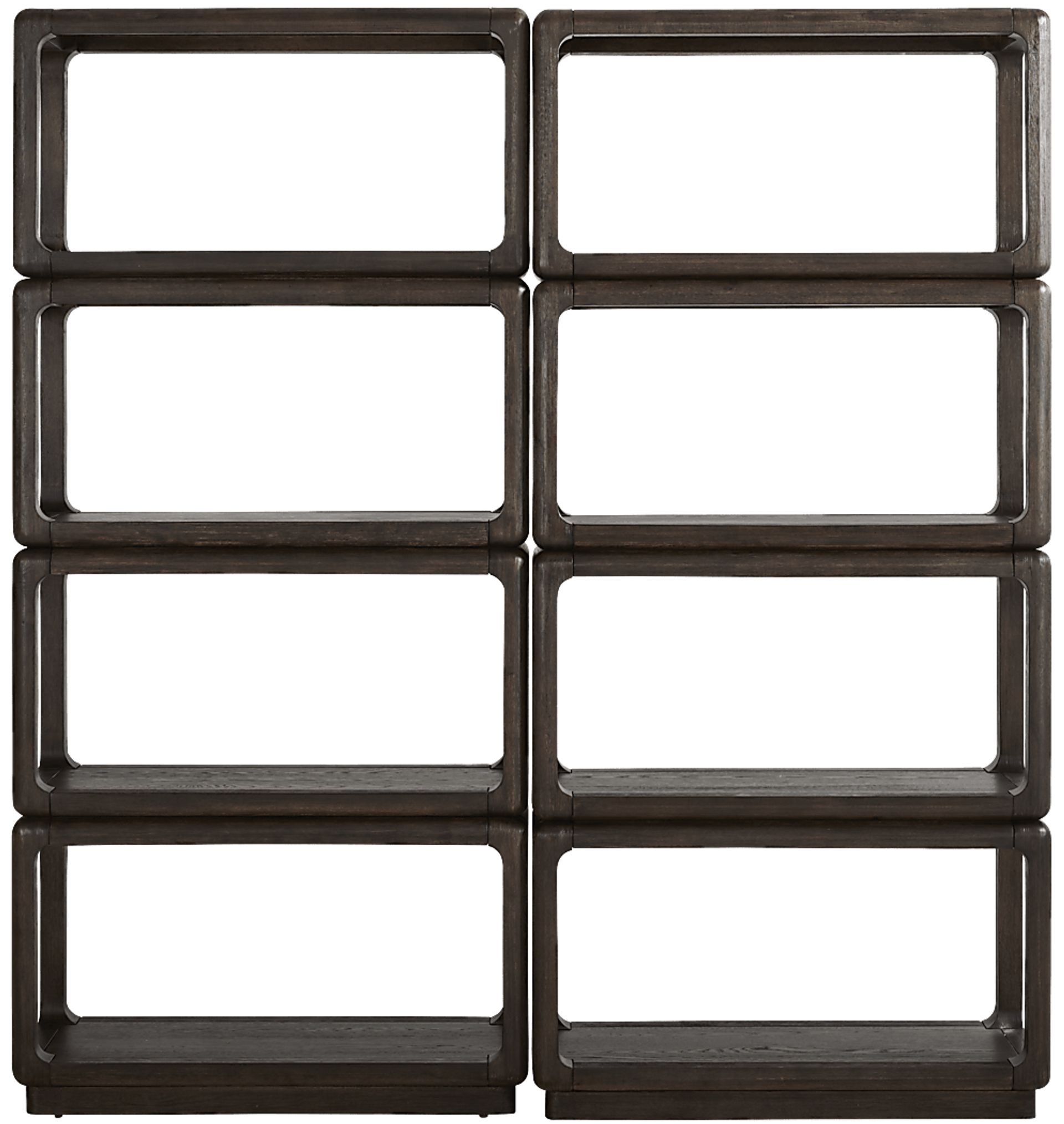 Eaglebrooke Brown 2 Pc Bookcase Set - Image 1