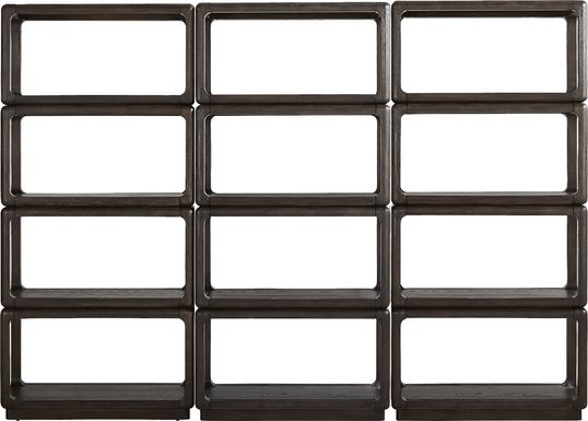 Eaglebrooke Brown 3 Pc Bookcase Set