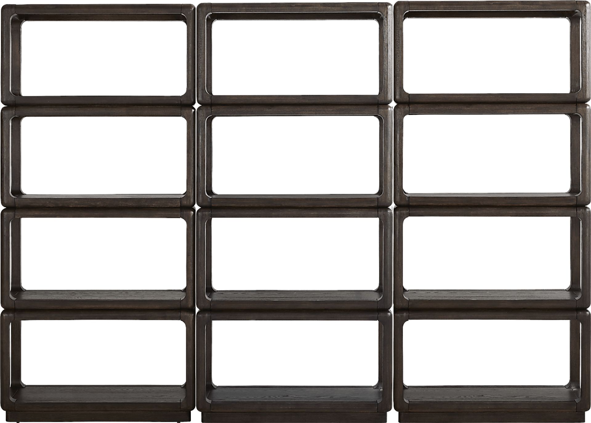 Eaglebrooke Brown 3 Pc Bookcase Set - Image 1