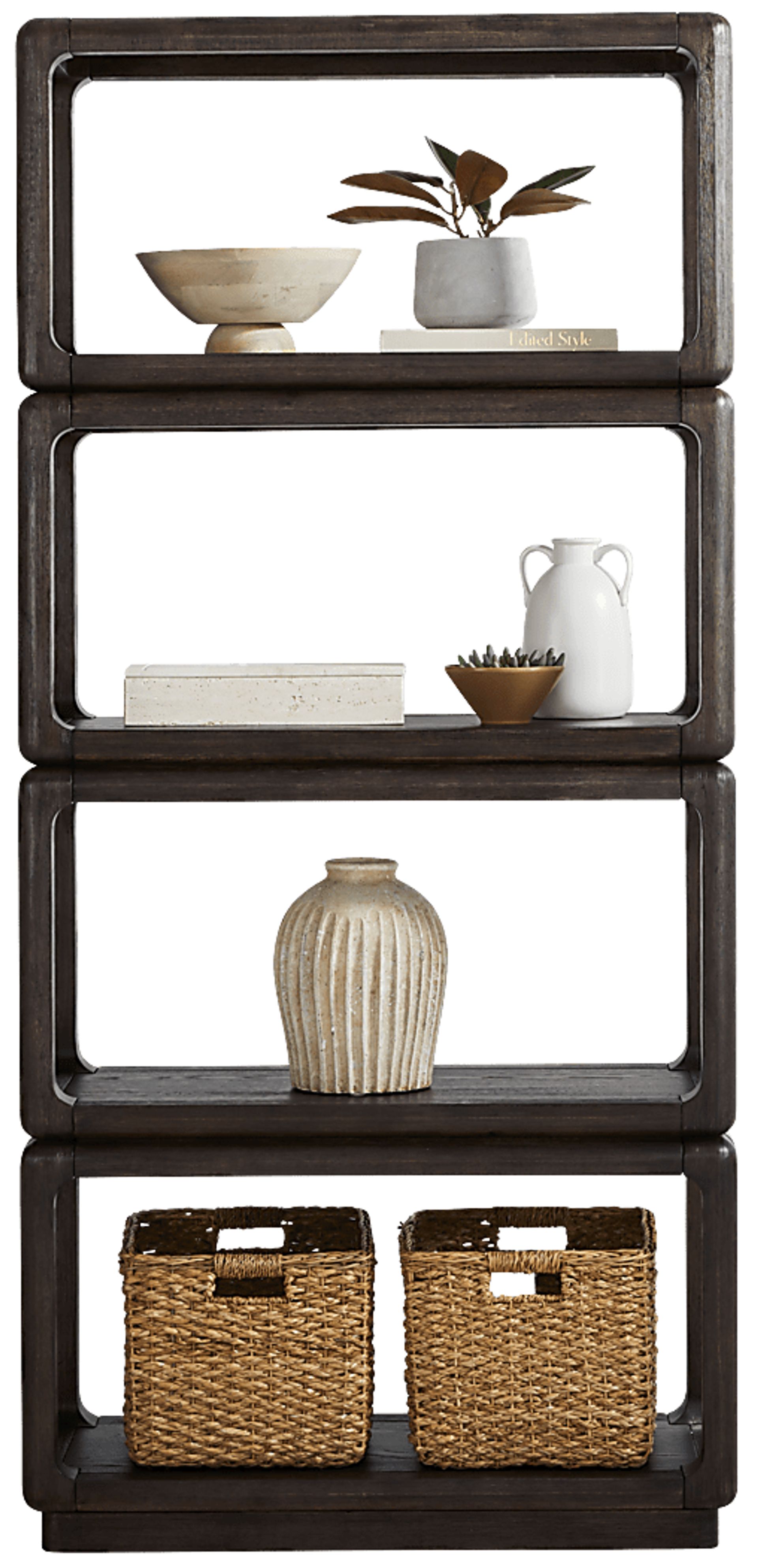 Eaglebrooke Brown Bookcase - Image 2