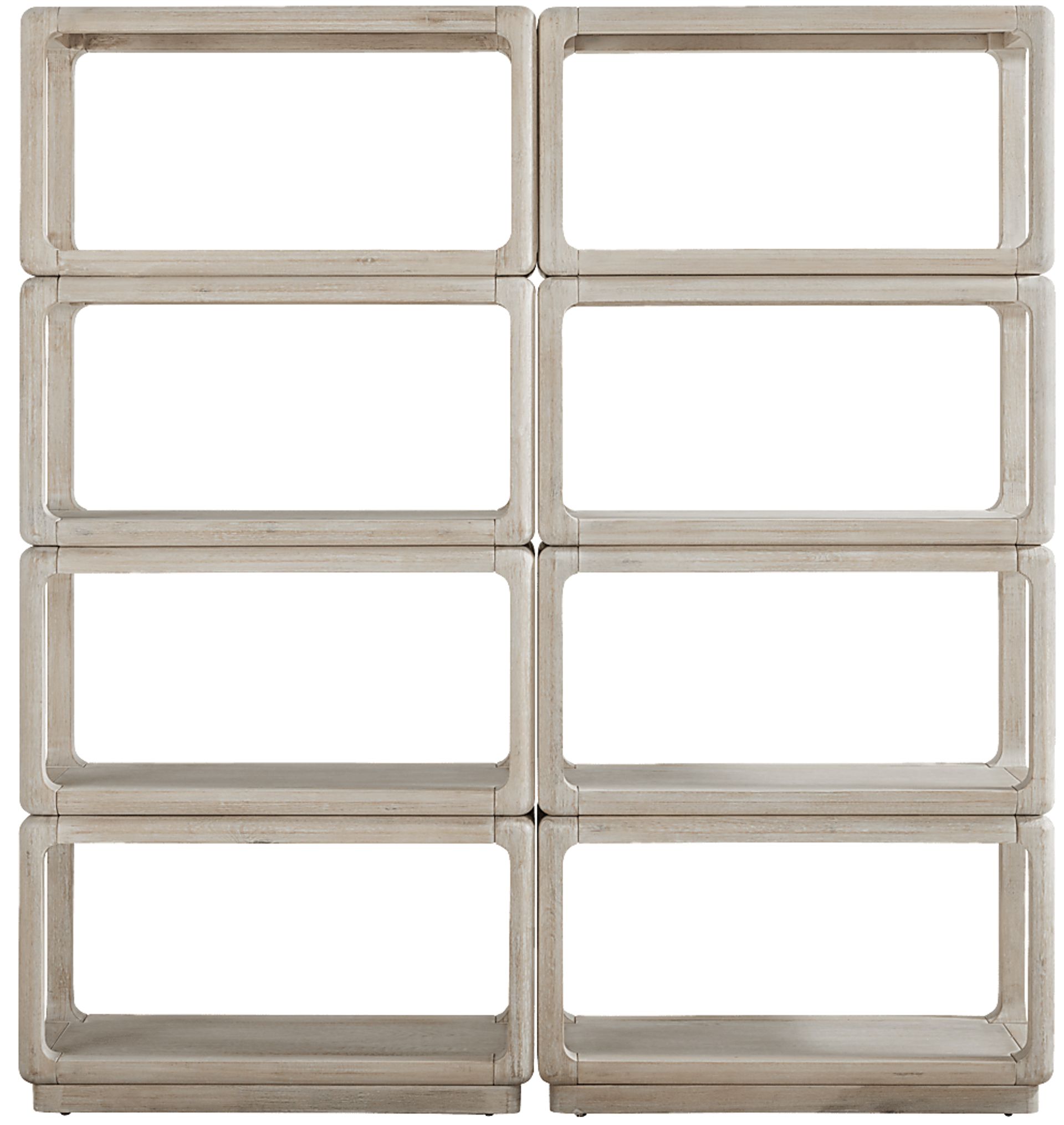 Eaglebrooke Natural 2 Pc Bookcase Set - Image 1