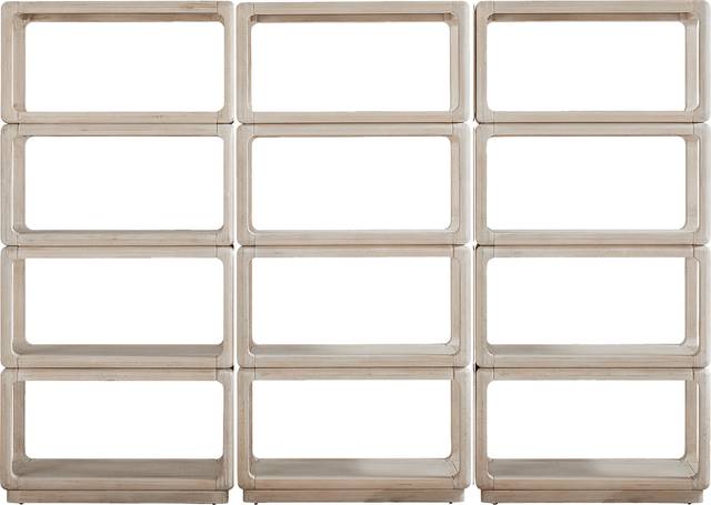 Eaglebrooke Natural 3 Pc Bookcase Set - Thumbnail - Image 1