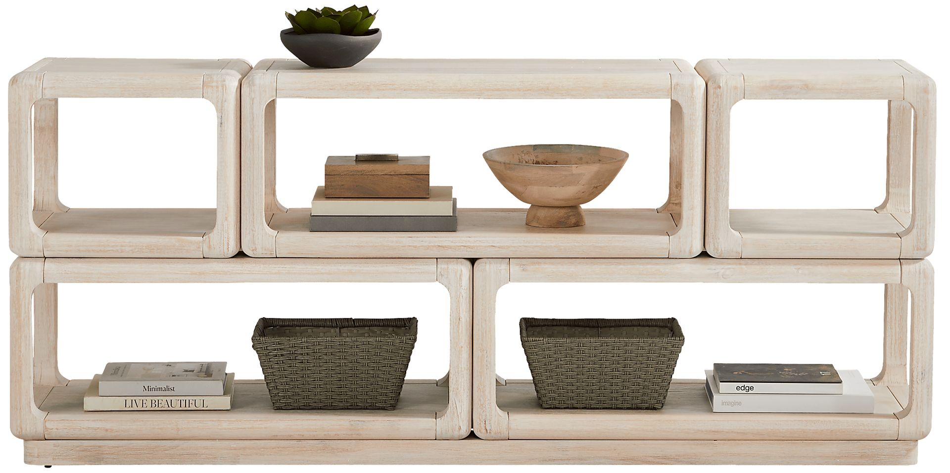 Eaglebrooke Natural 70 in. Credenza - Image 2