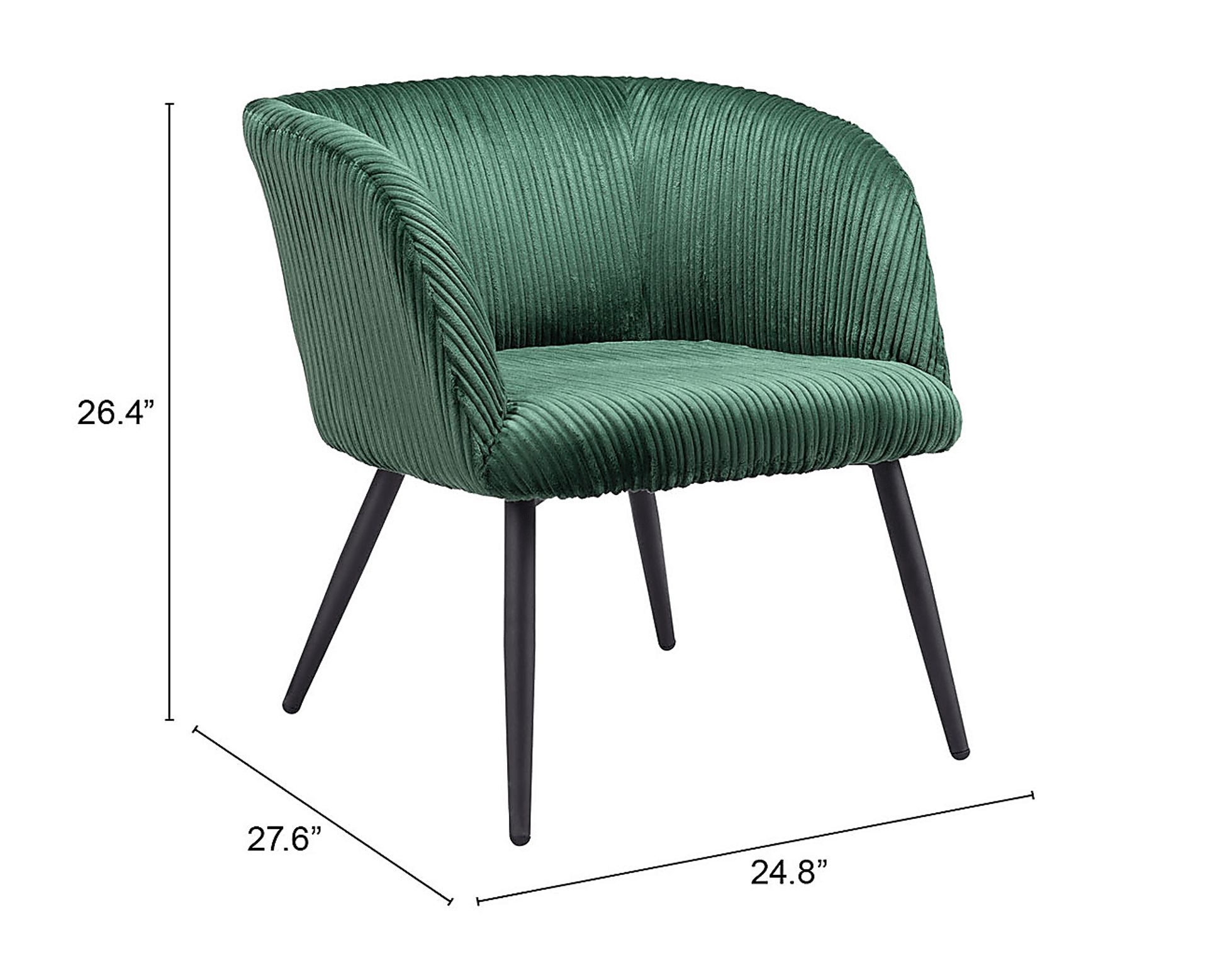 Eaglek Green Accent Chair - Image 11