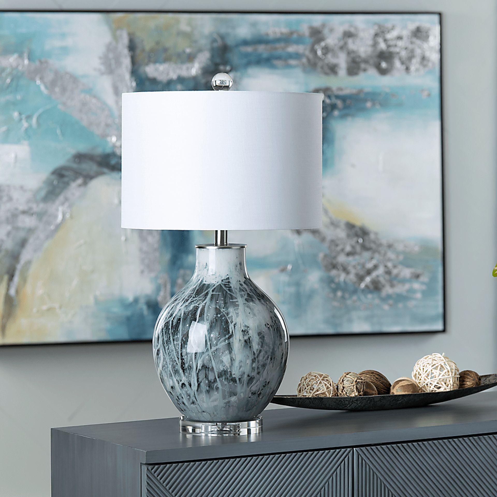 Eakin View Blue Lamp - Image 2