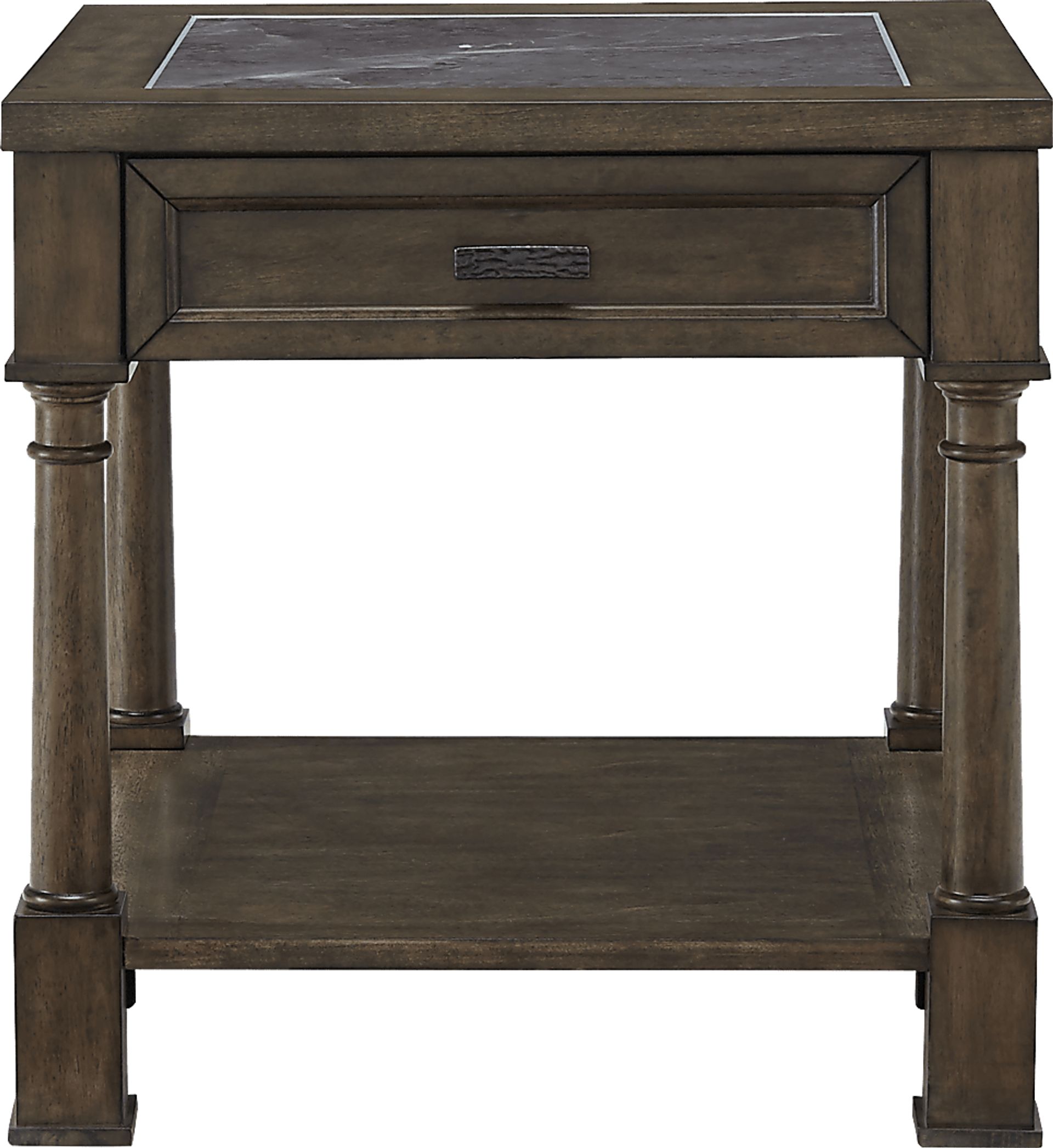 Eakins Brown End Table - Image 2