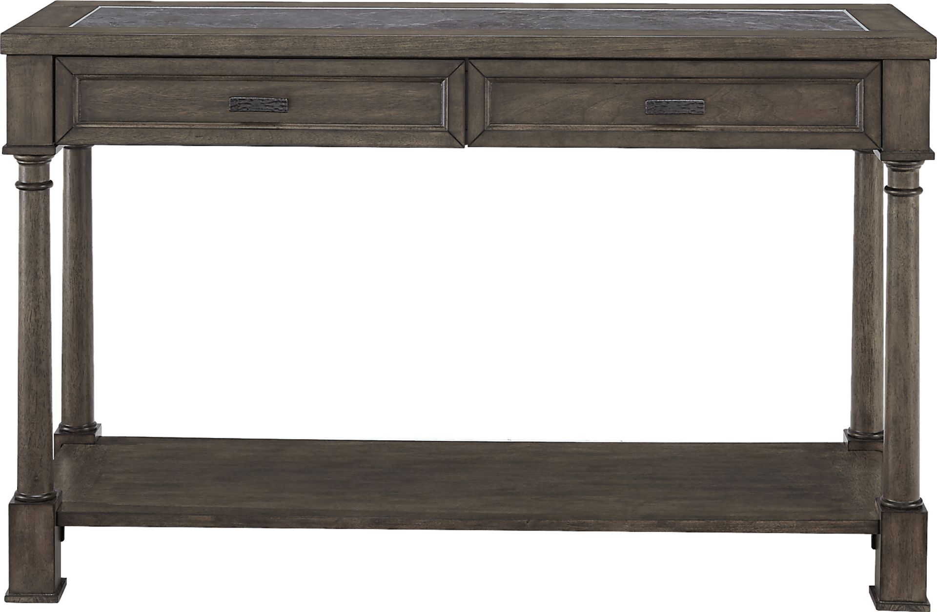 Eakins Brown Sofa Table - Image 2