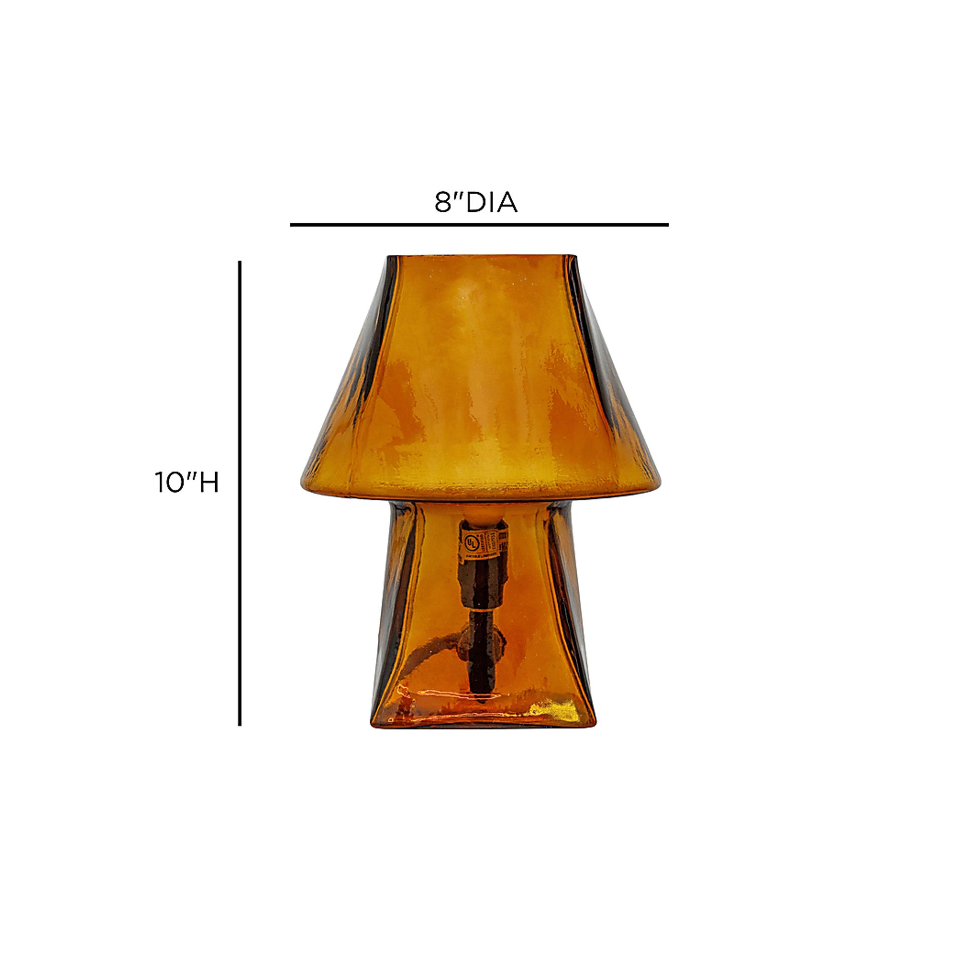 Earie Amber Lamp - Image 6