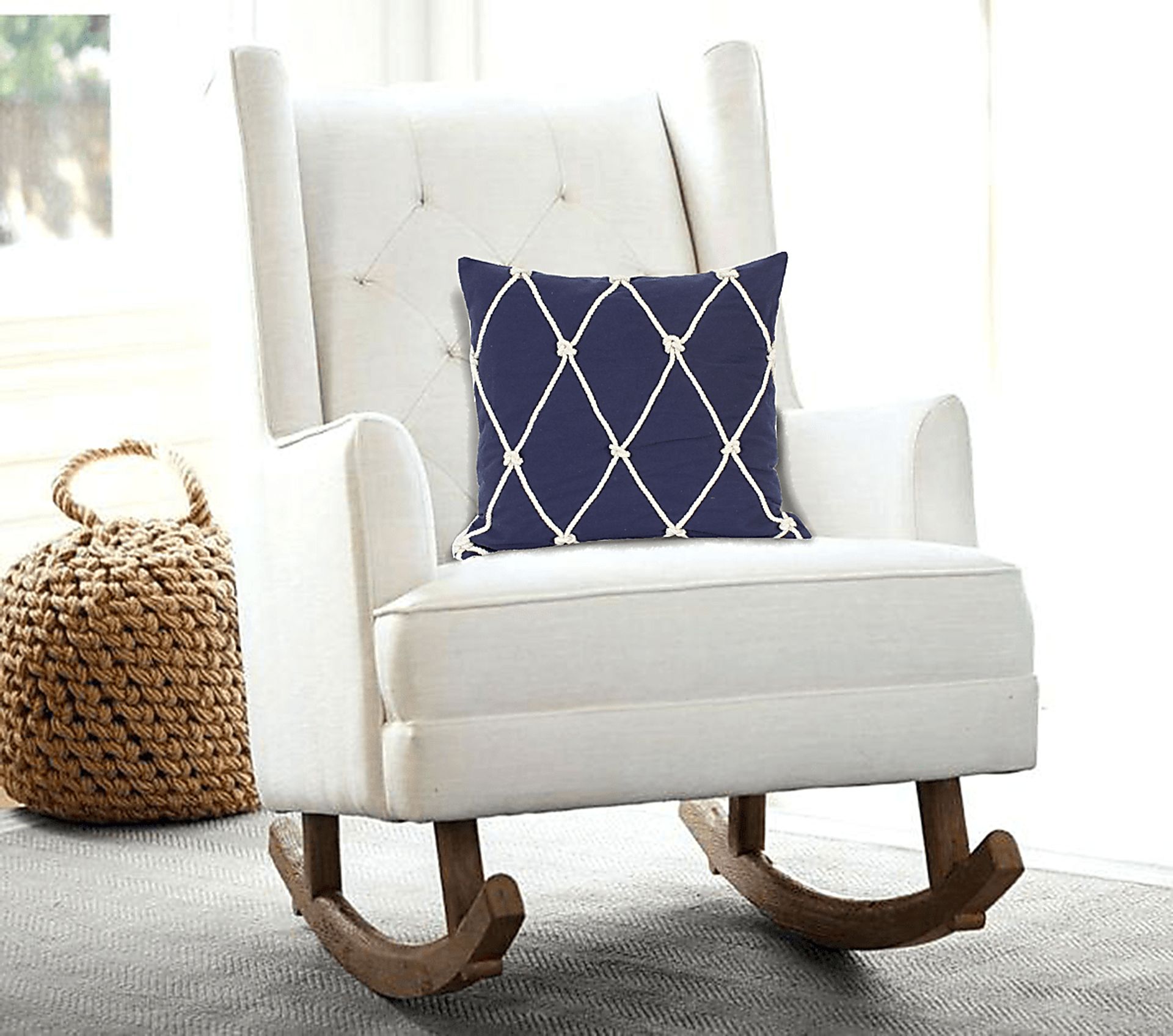 Earla Blue Accent Pillow - Image 6