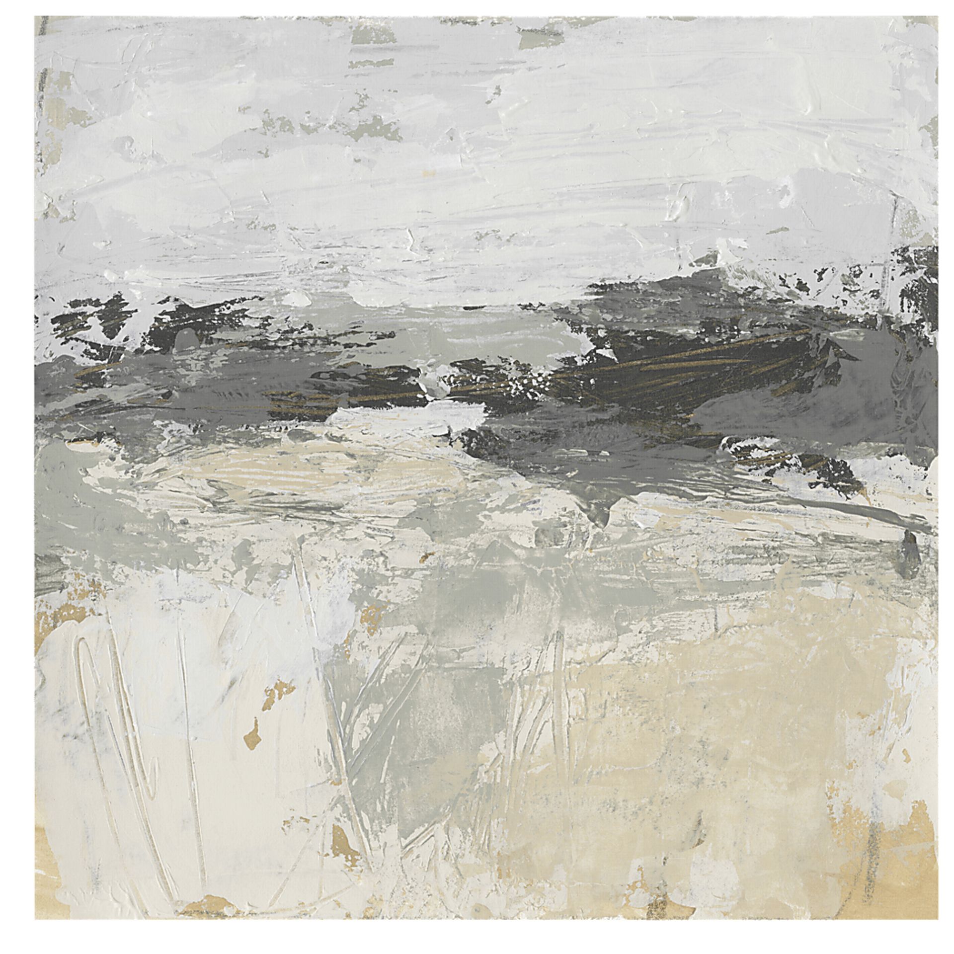 Early Showers Gray Artwork - Image 1