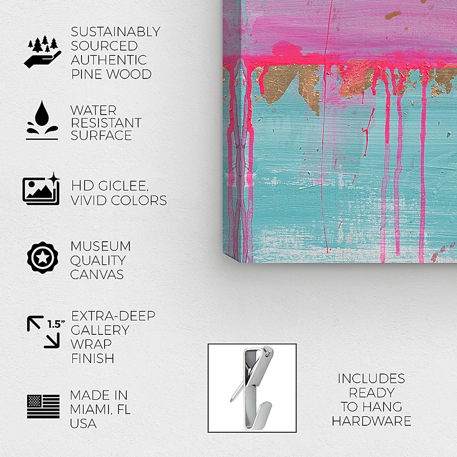 Early Vision Pink Artwork - Image 3