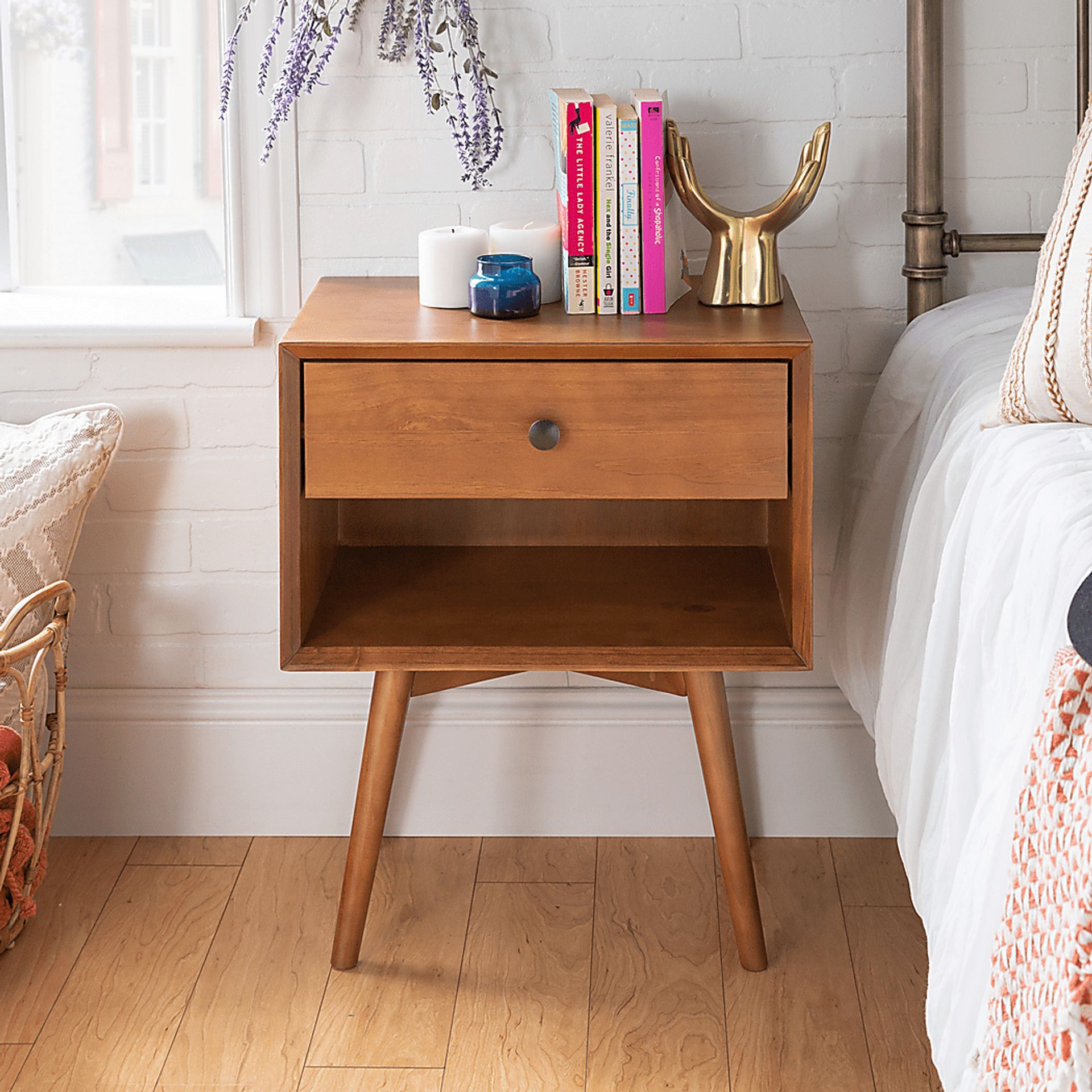 Earlywood Brown Nightstand - Image 5