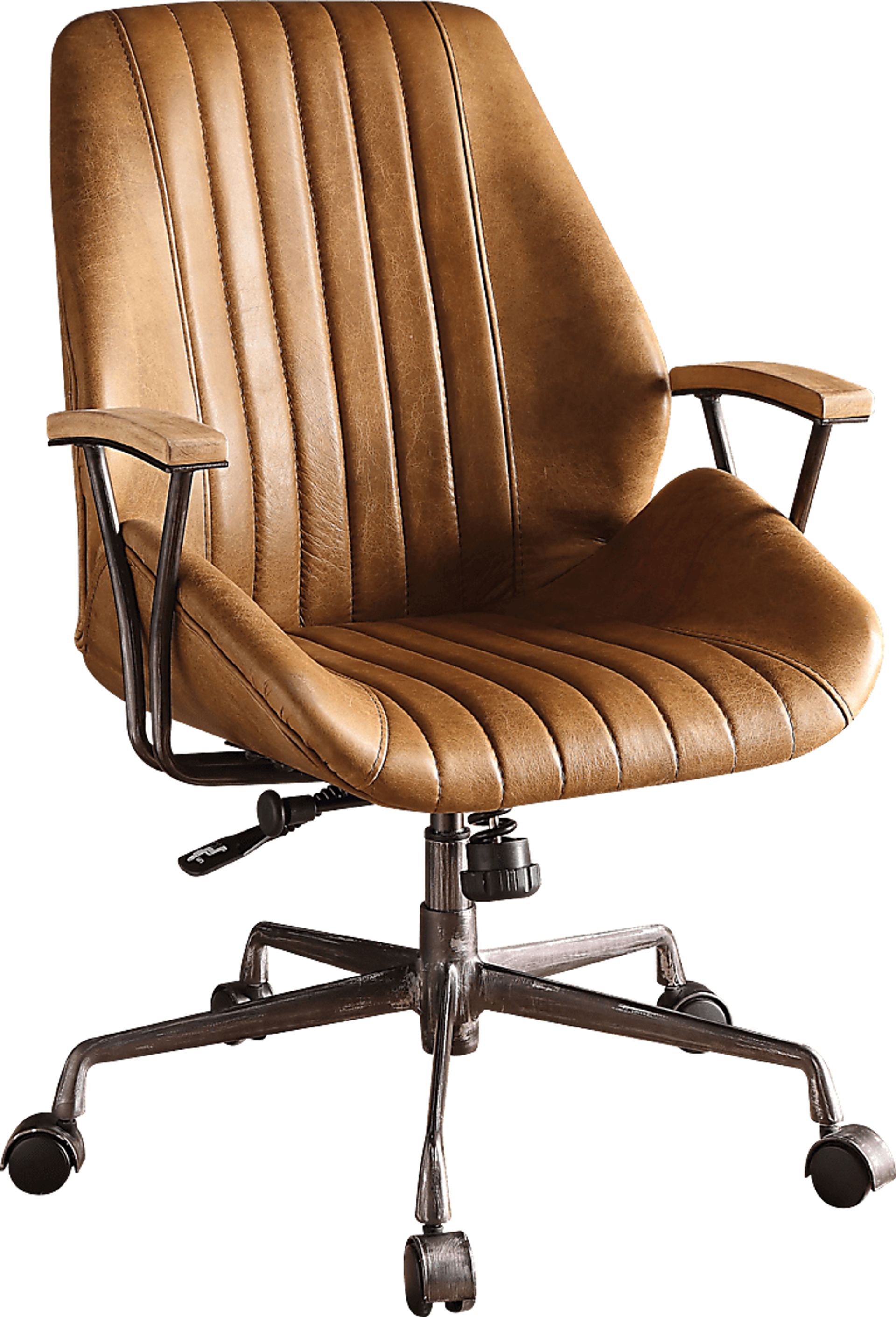 Earnest Tan Desk Chair - Image 1