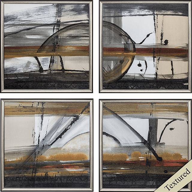 Earth Tones Set of 4 Artwork - Thumbnail - Image 1