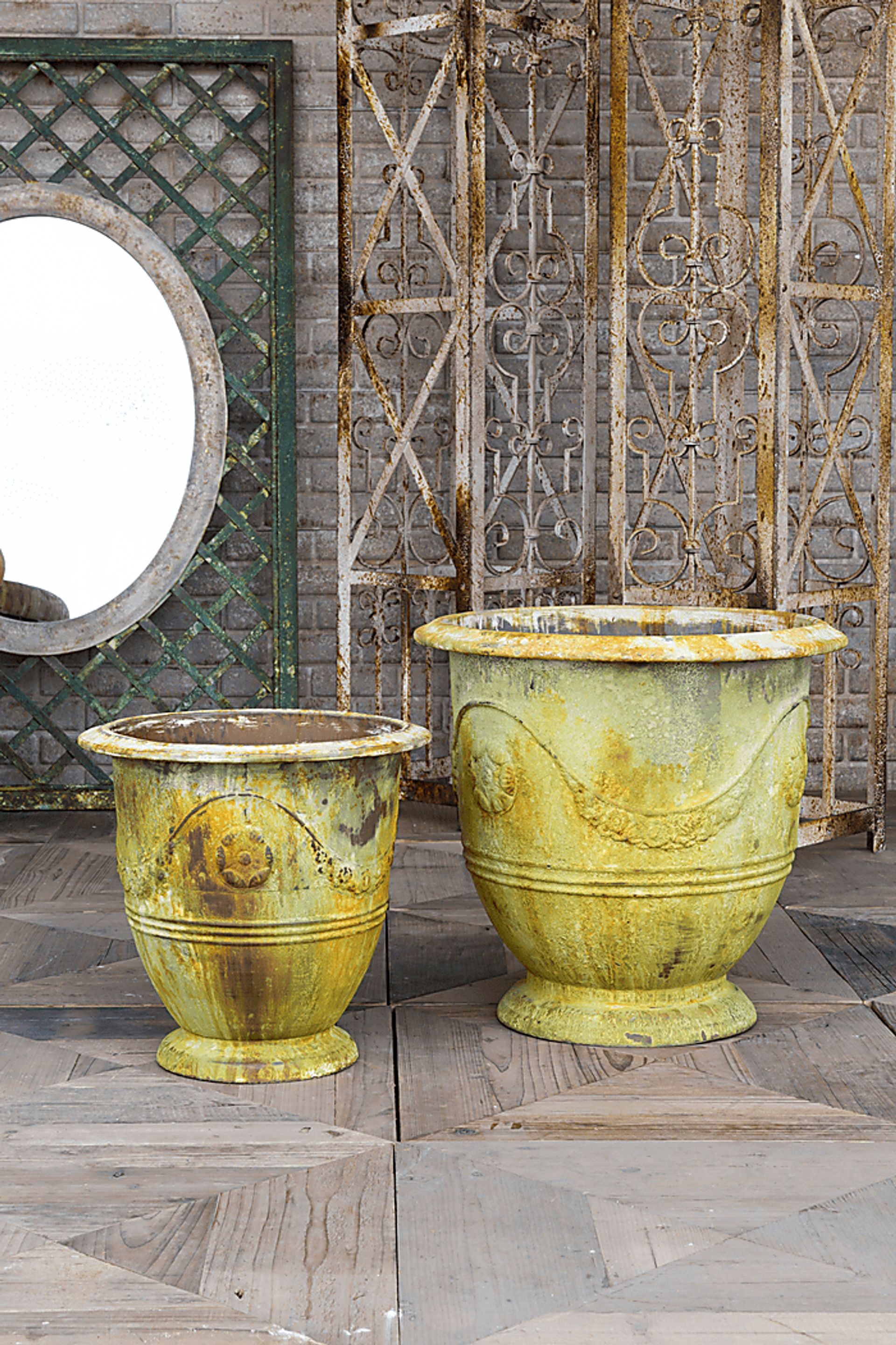 Eartha Gray Indoor/Outdoor Pot Set of 2 - Image 2