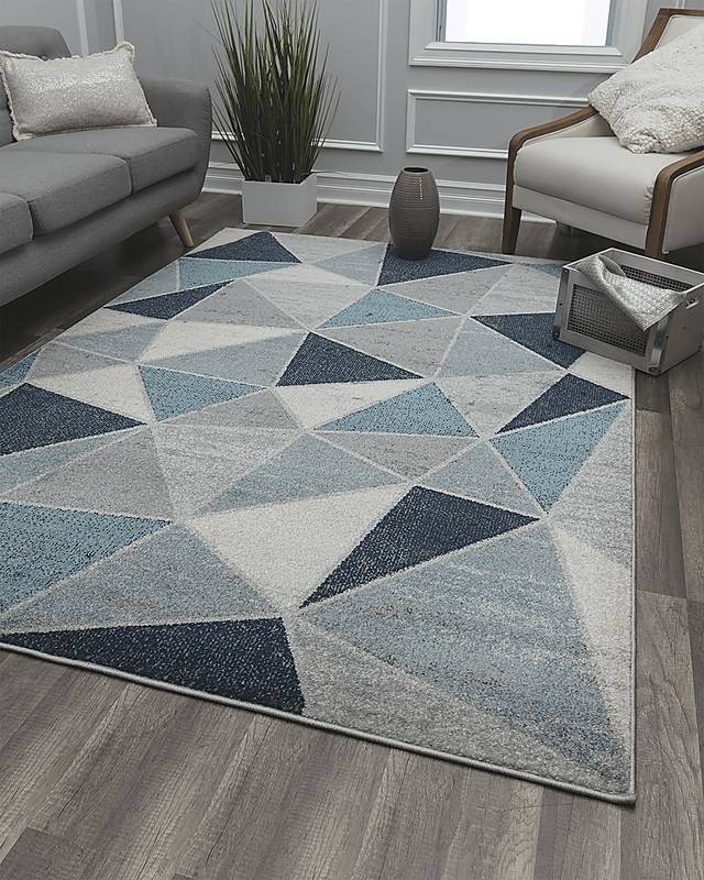 Eason Blue 8' x 10' Rug - Thumbnail - Image 2