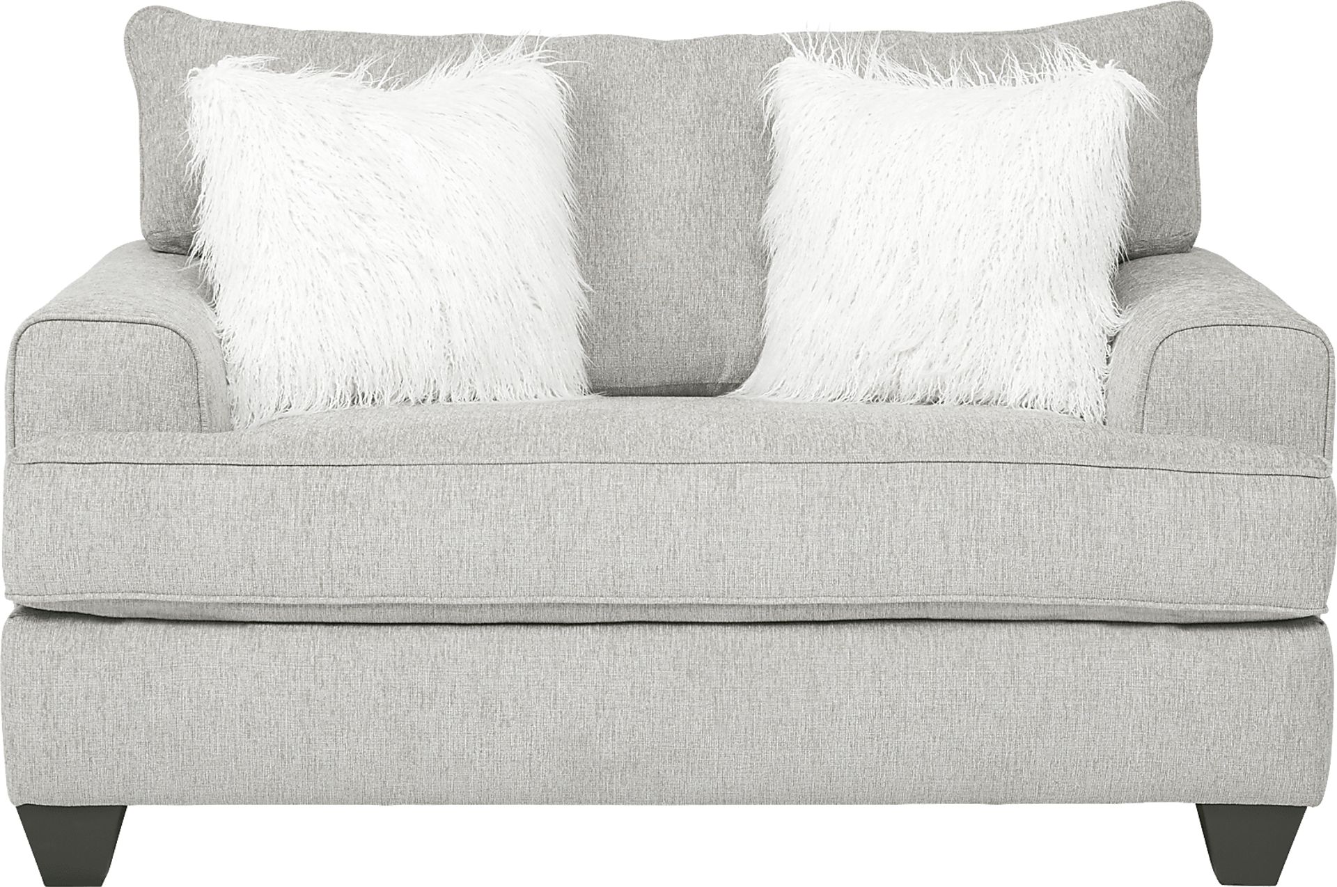 East Bank Gray Gel Foam Sleeper Chair - Image 2