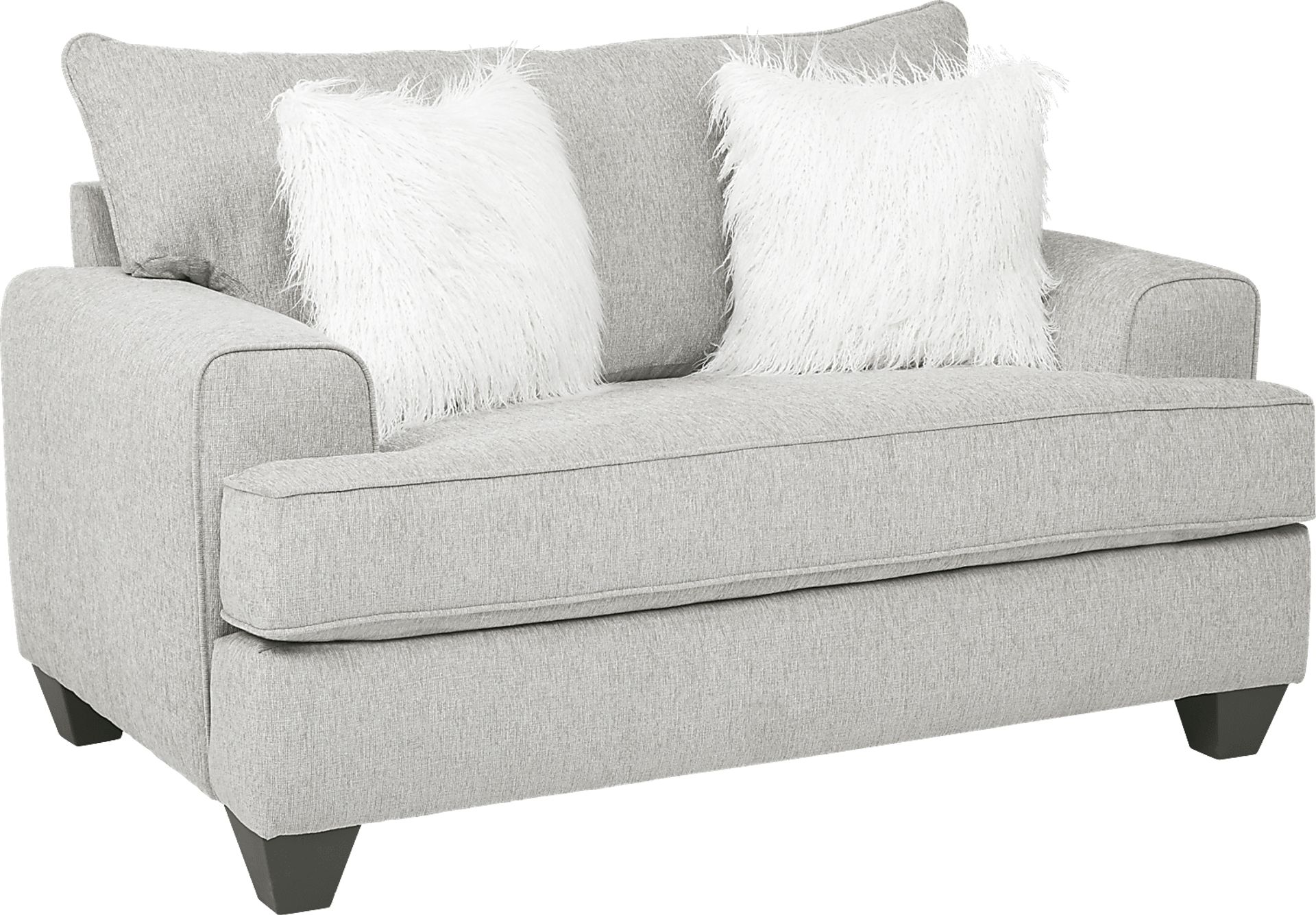 East Bank Gray Sleeper Chair - Image 1