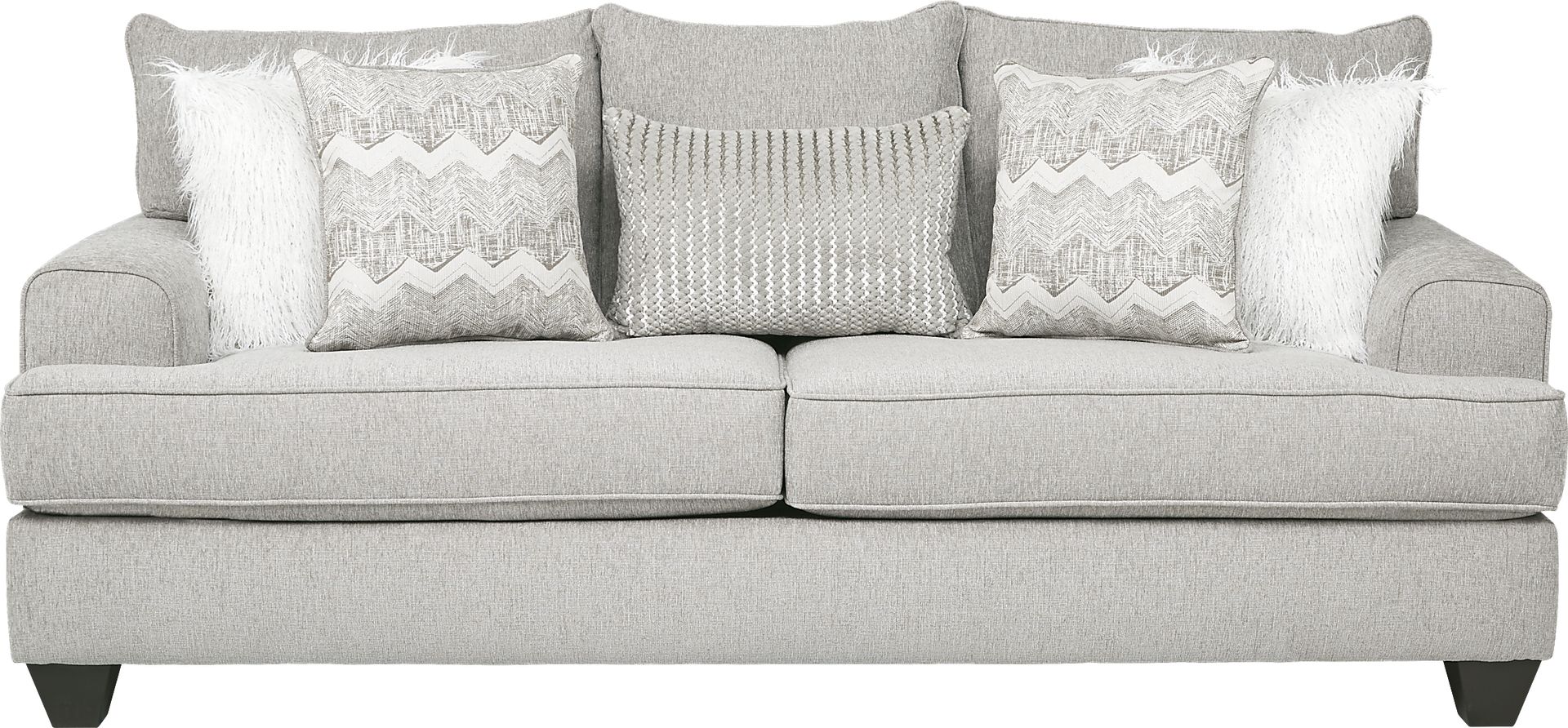 East Bank Gray Sofa - Image 1