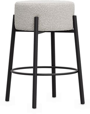 East Hampton Black Counter Height Stool