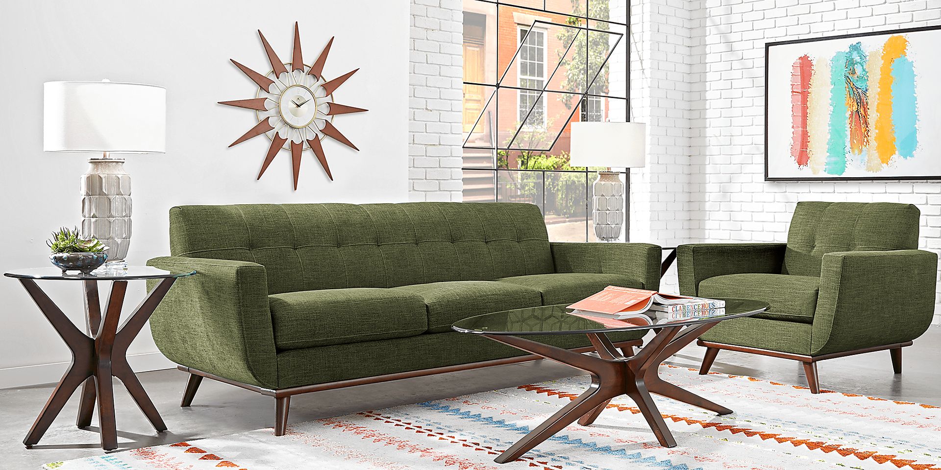 East Side Avocado 4 Pc Living Room - Image 1