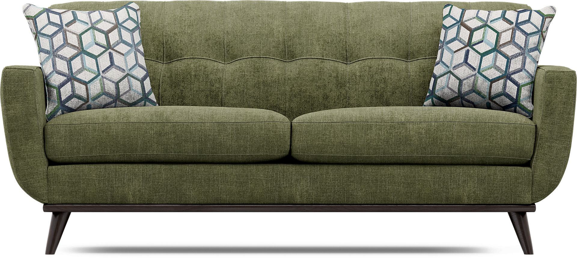 East Side 2 Pc Avocado Green Chenille Fabric Living Room Set East Side 2 Pc Avocado Green Chenille Fabric Living Room Set