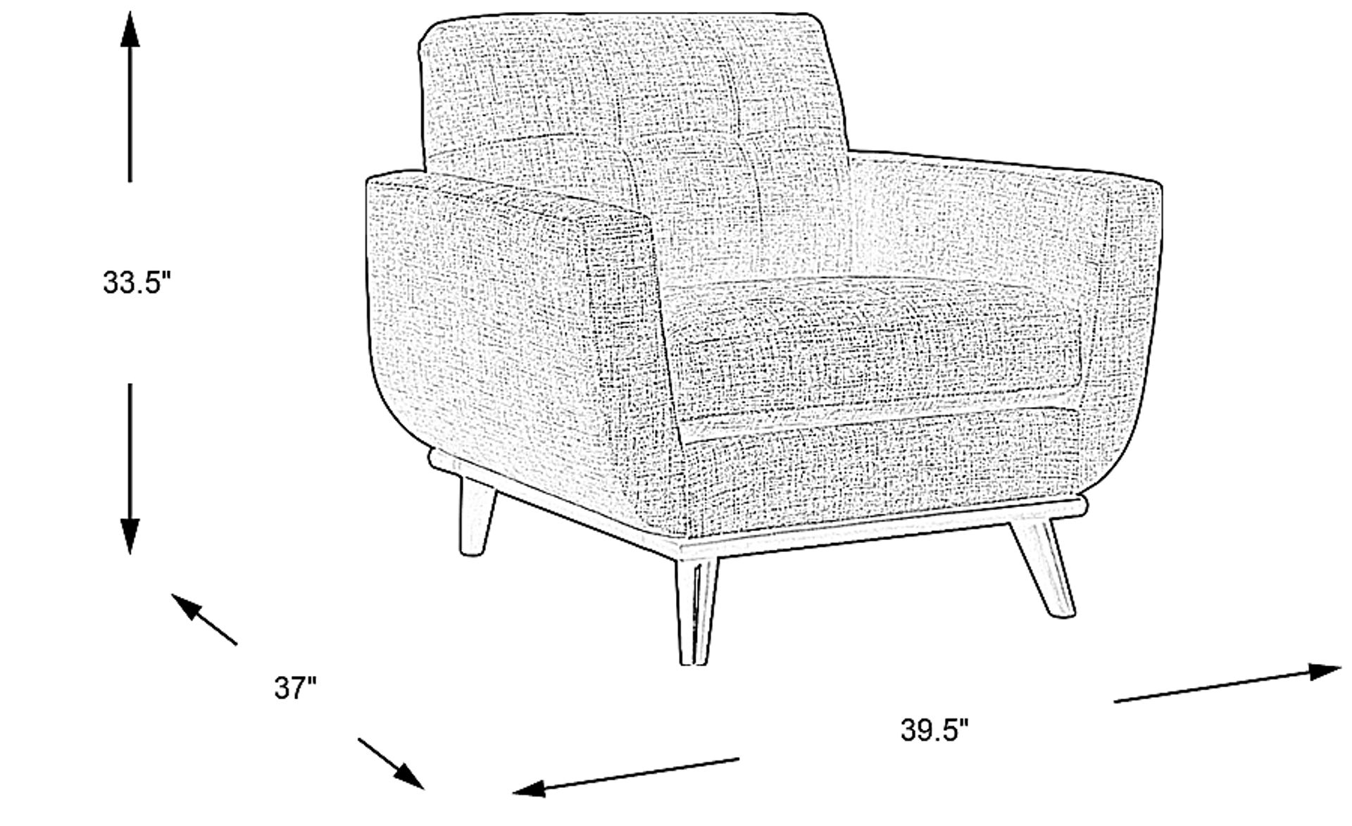 Dimension Image. Please refer to the Dimension Tab on this page for dimension details.