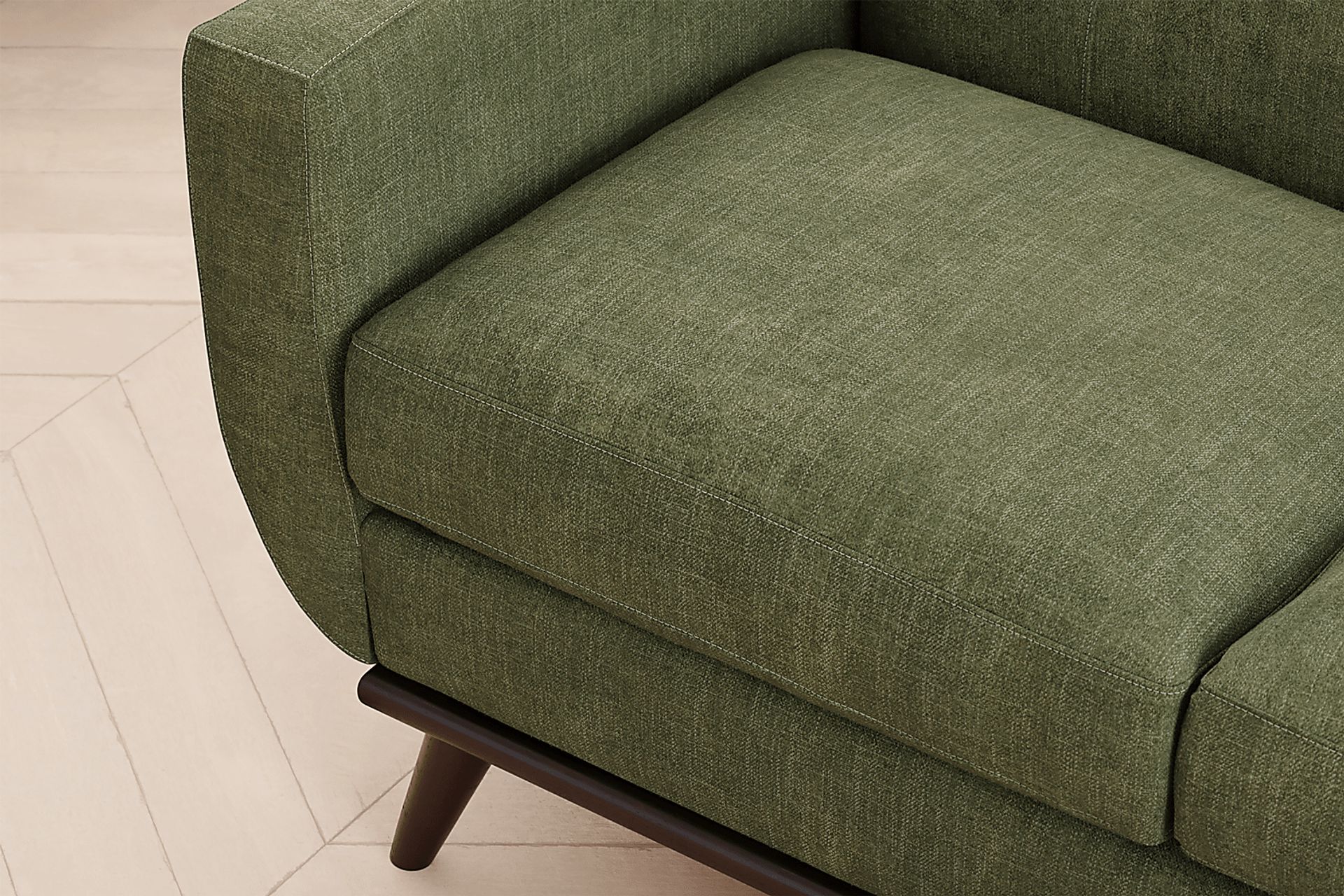 East Side Avocado Chaise Sofa - Image 4