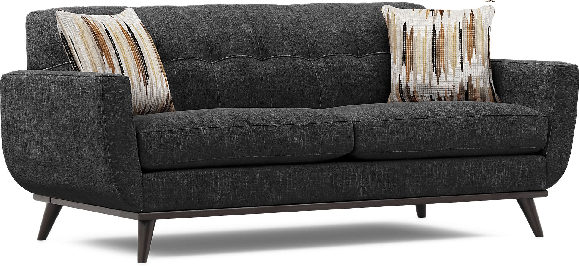 East Side Black Apartment Sofa - Image 2