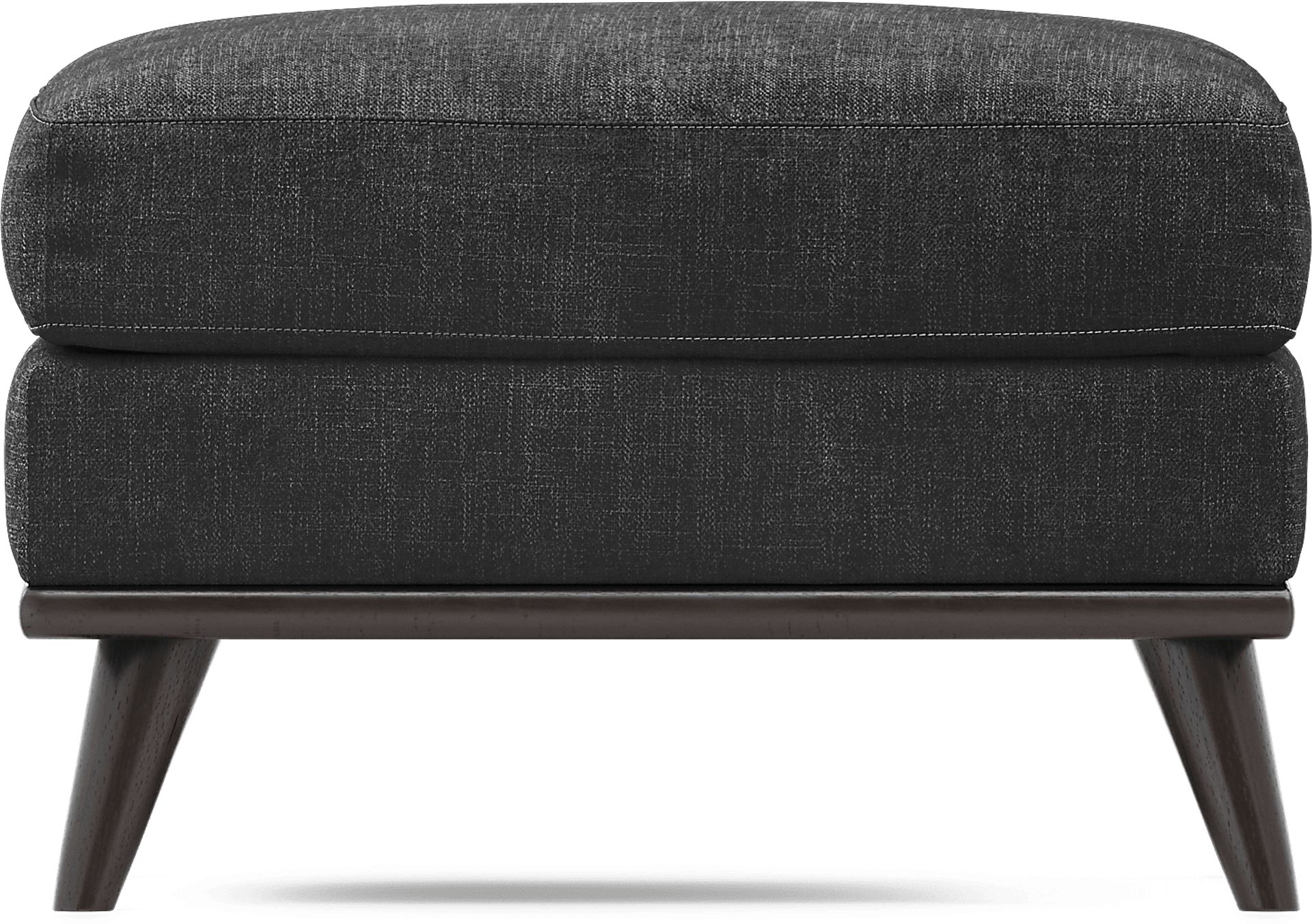 East Side Black Ottoman - Image 2