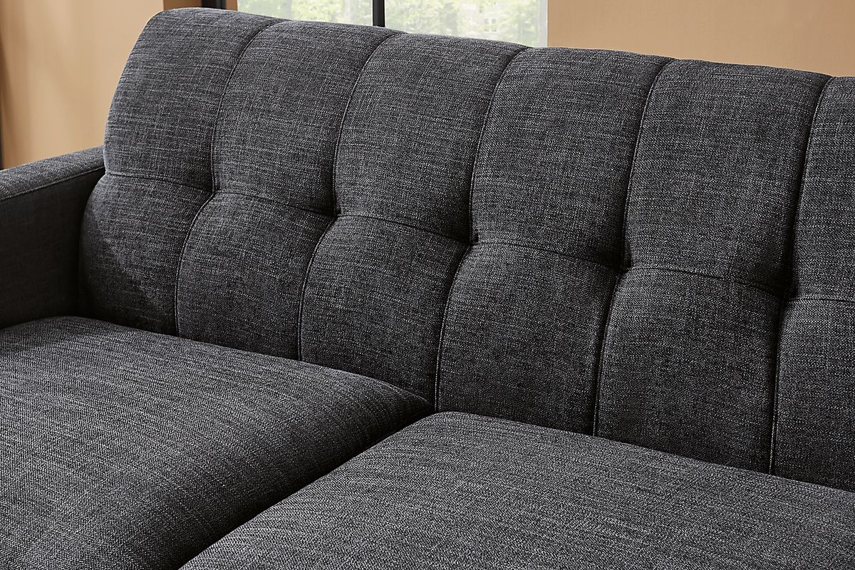 East Side Black Chenille,Luxeguard Performance Fabric Fabric,Luxeguard ...