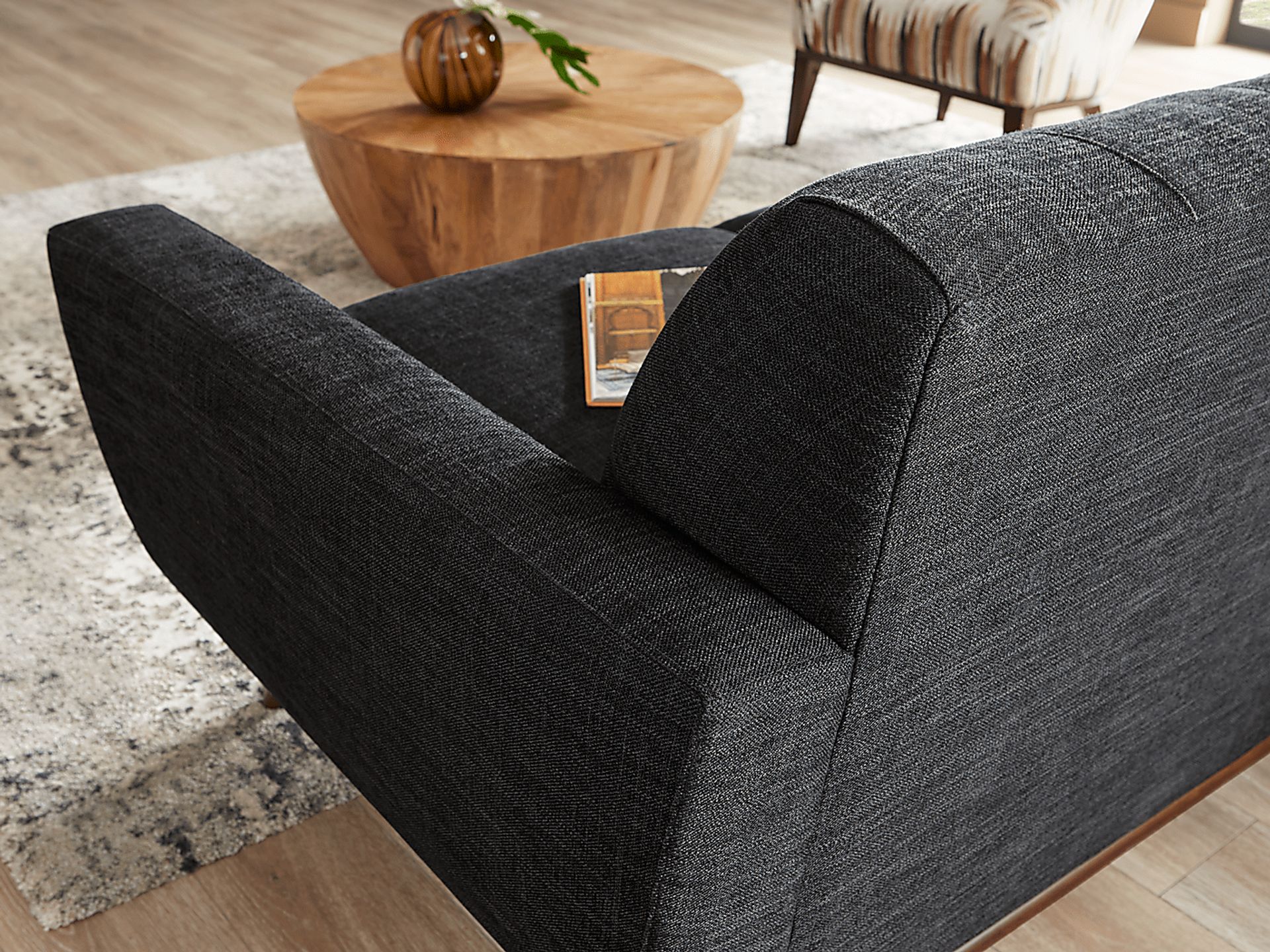 East Side Black Sofa - Image 8