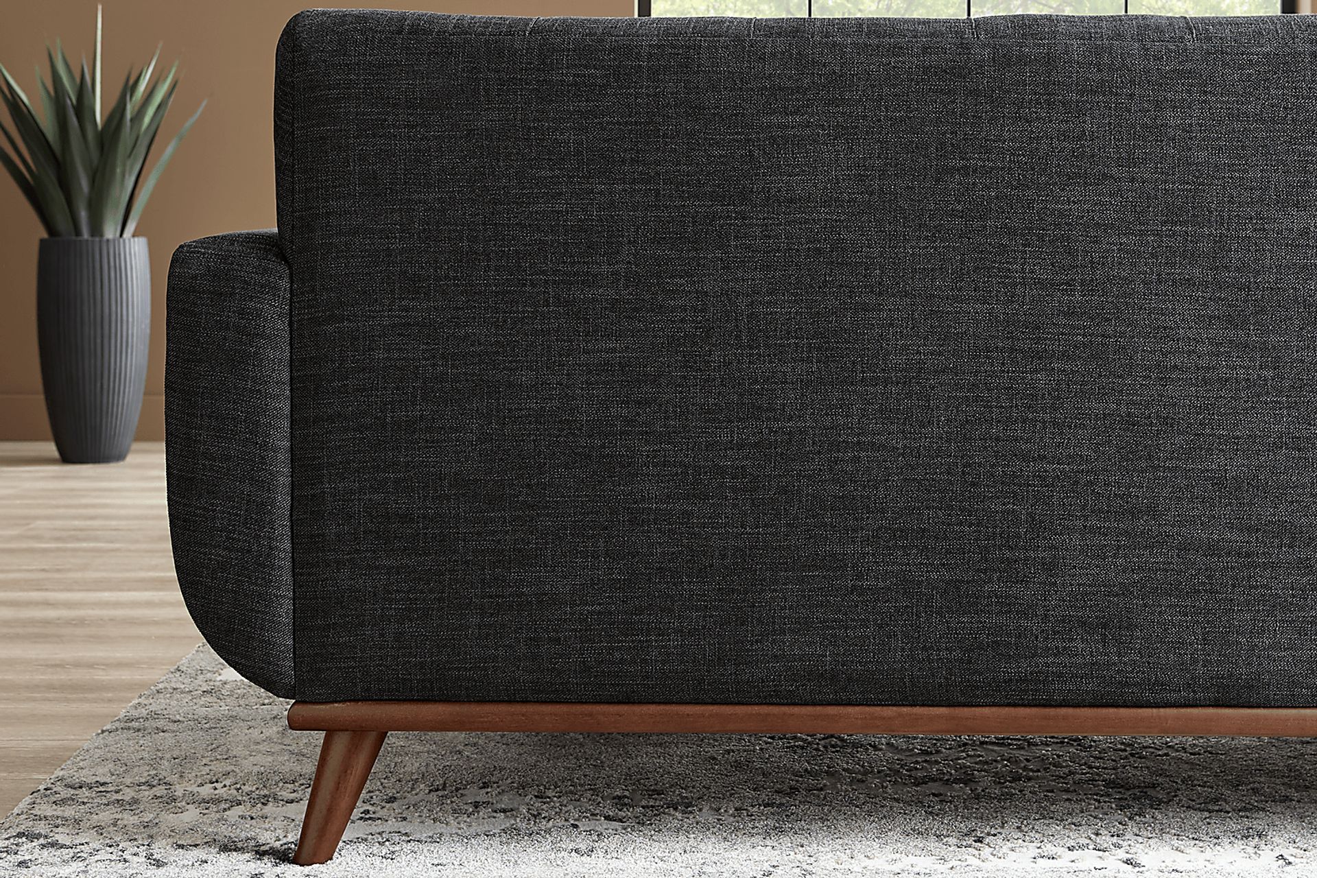 East Side Black Sofa - Image 9