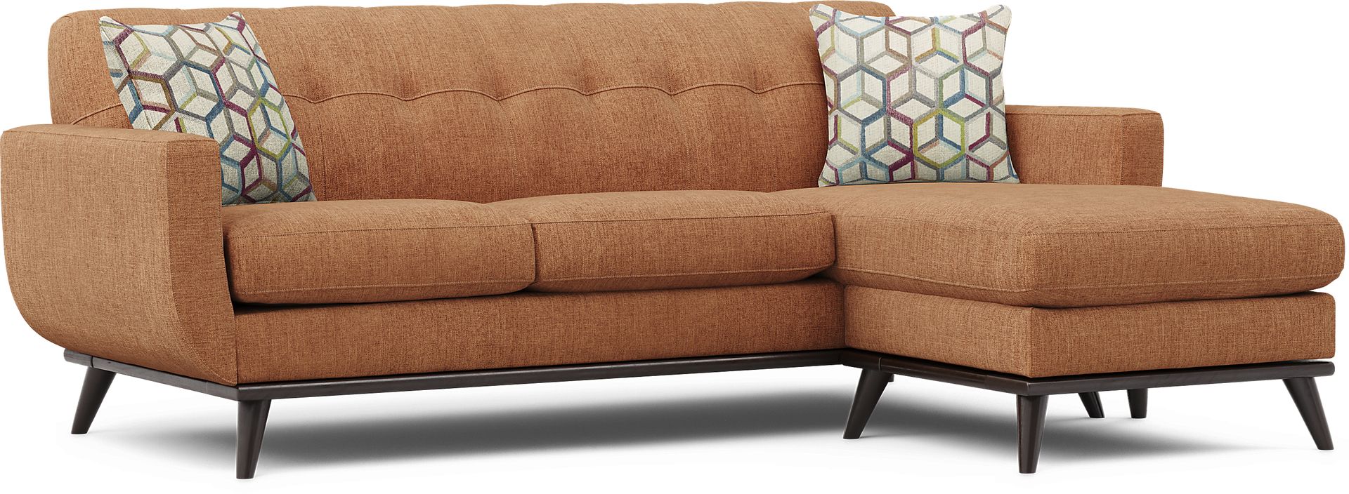 East Side Russet 5 Pc Sectional Living Room - Image 2