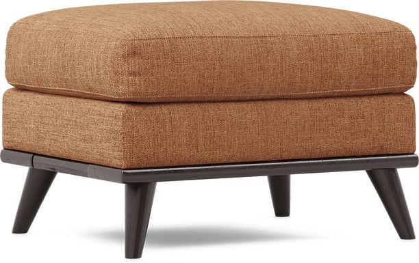 East Side Russet Ottoman