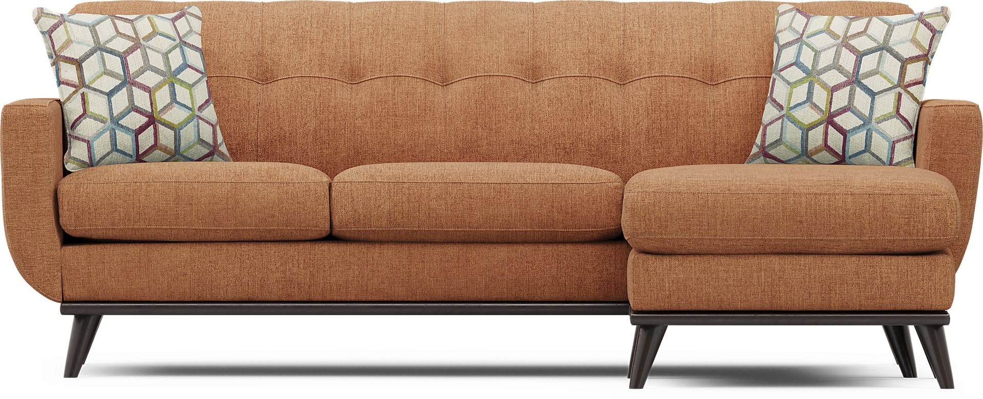 East Side Russet Chaise Sofa - Image 4