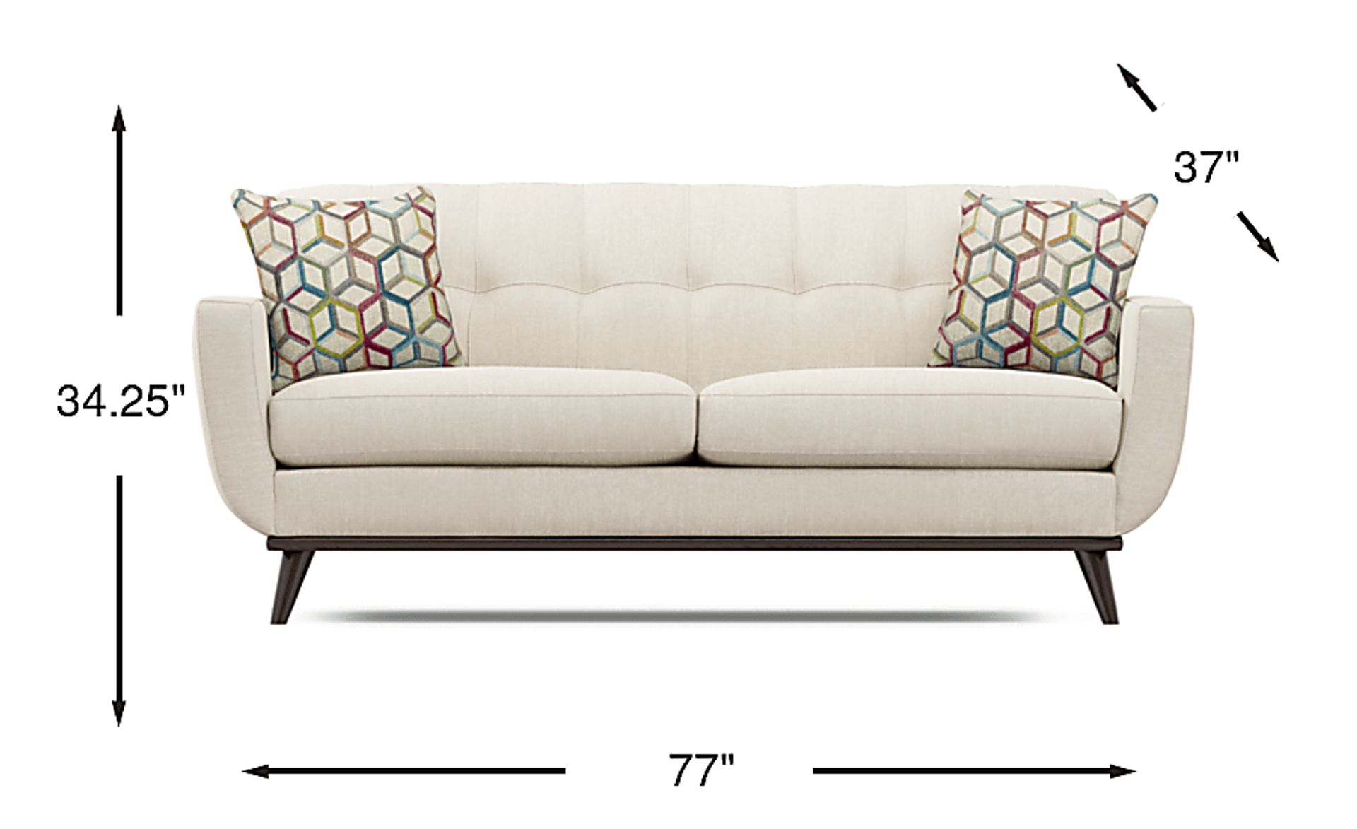 Dimension Image. Please refer to the Dimension Tab on this page for dimension details.