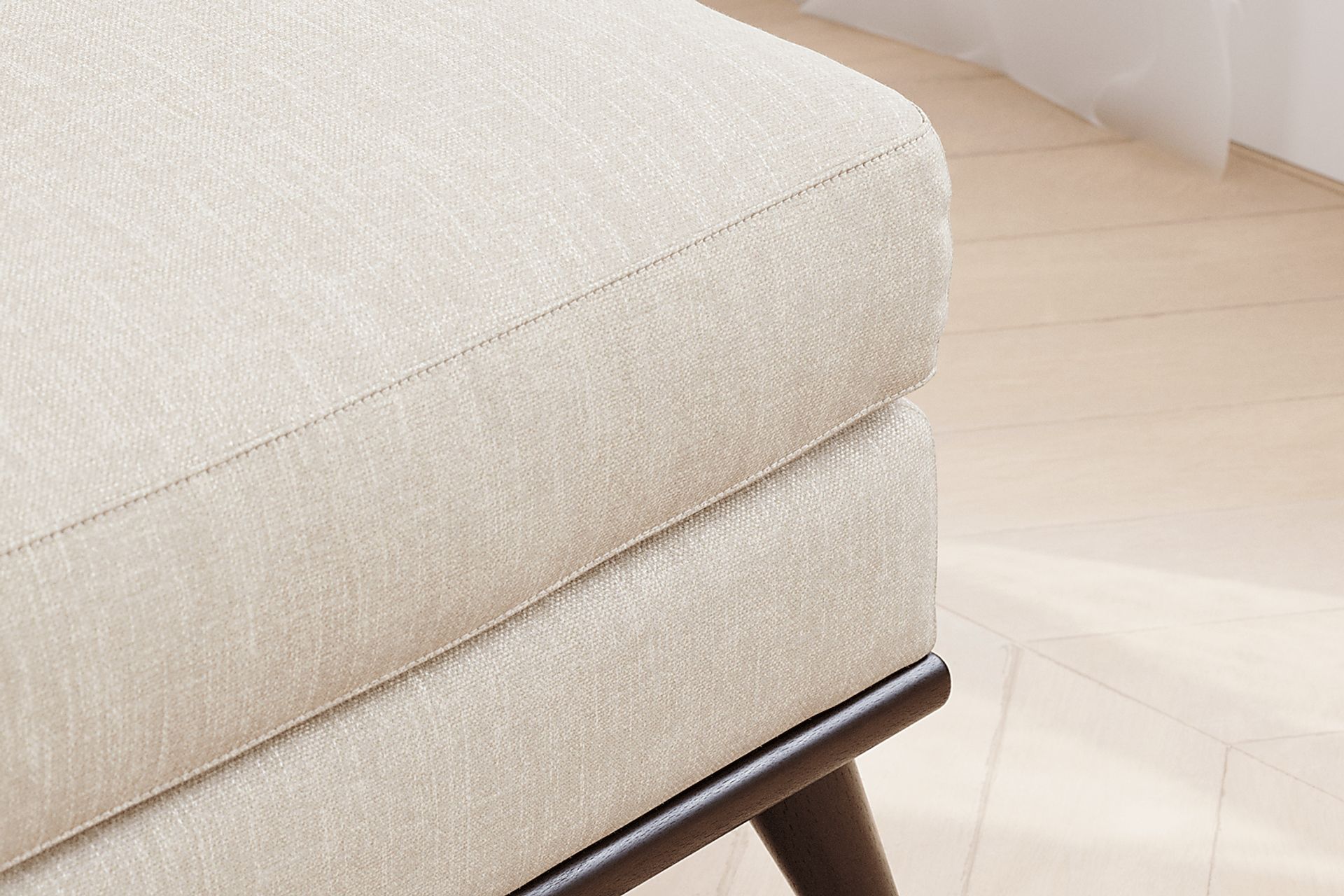 East Side Sand Ottoman - Image 4