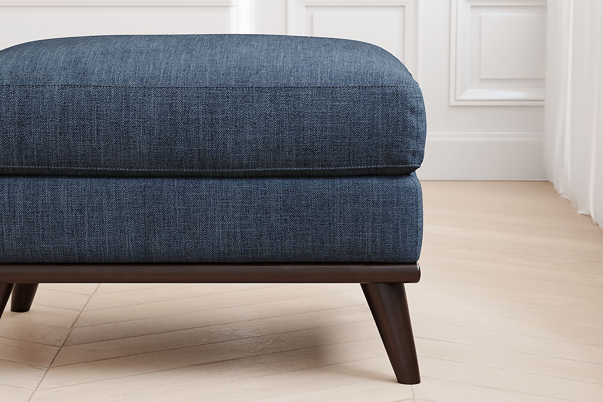 East Side Sapphire Ottoman - Image 4