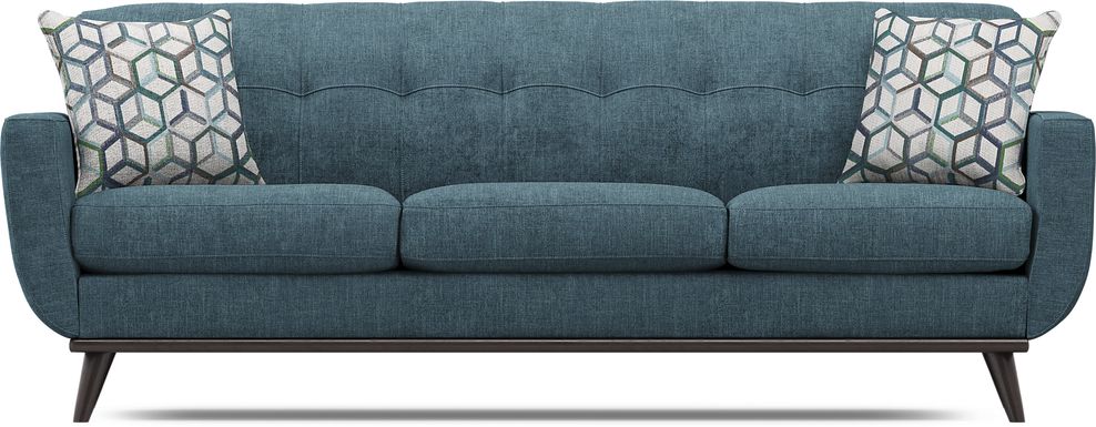 East Side Teal Sofa