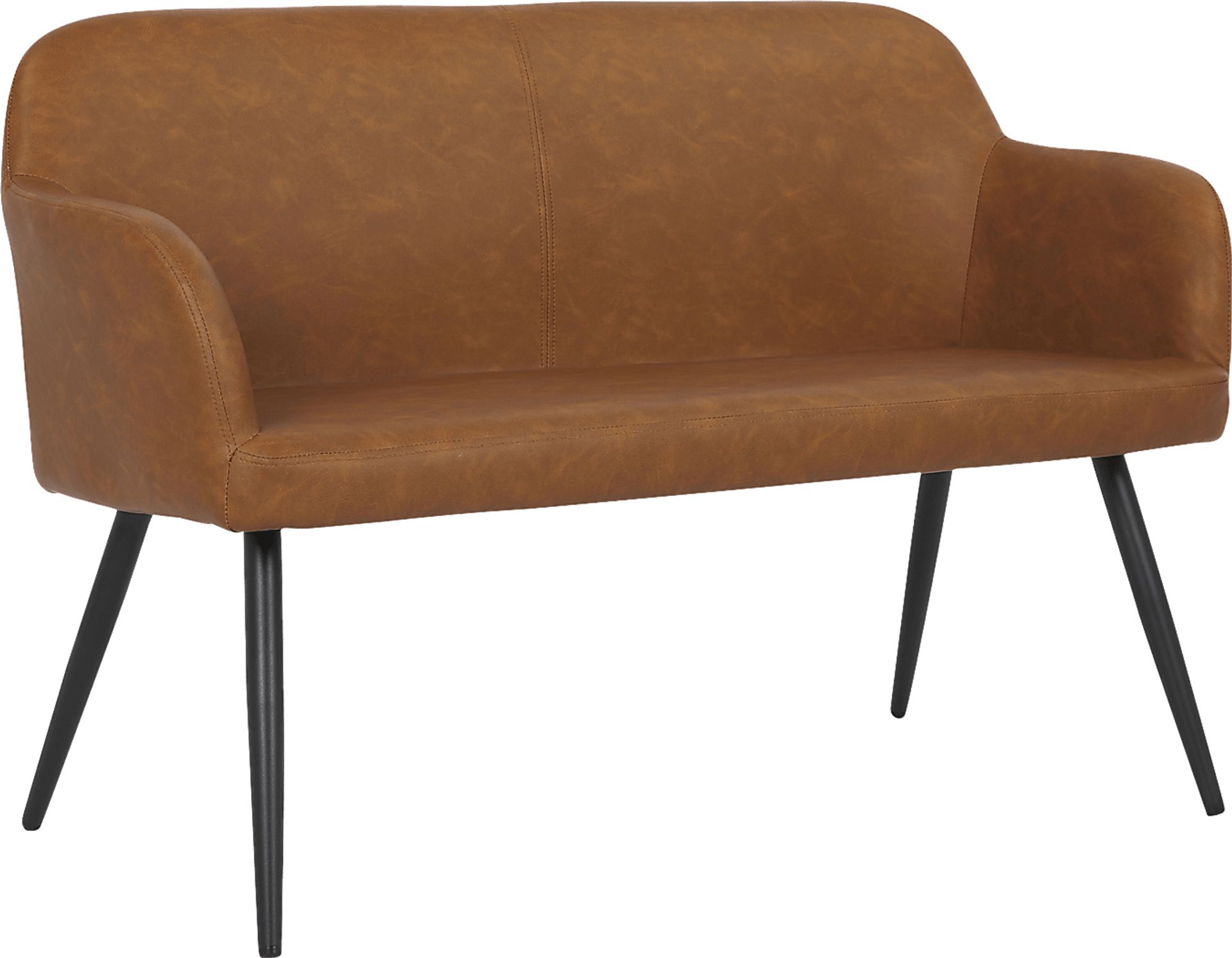 Eastchase Camel Accent Bench - Image 1