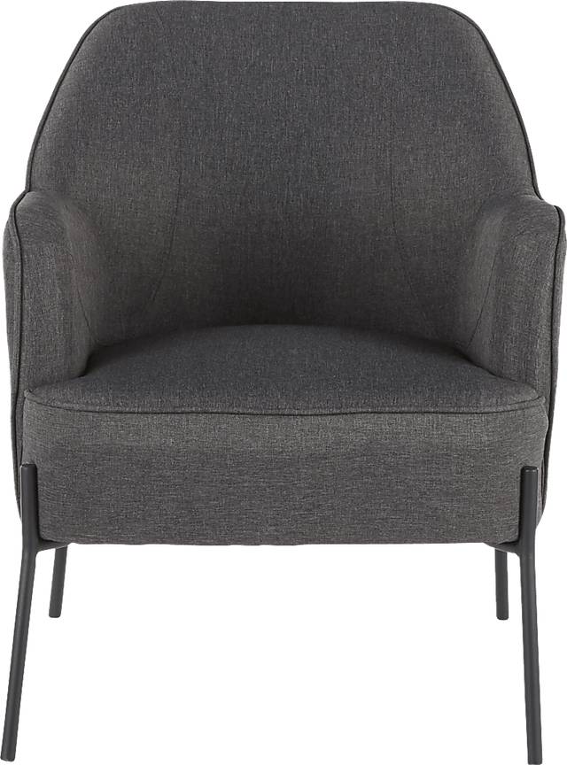 Eastchase Charcoal Accent Chair - Thumbnail - Image 2