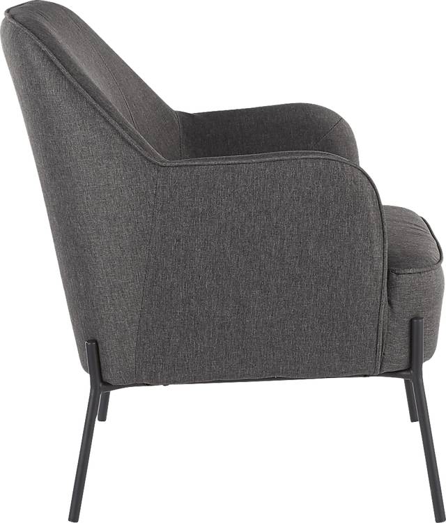 Eastchase Charcoal Accent Chair - Thumbnail - Image 4