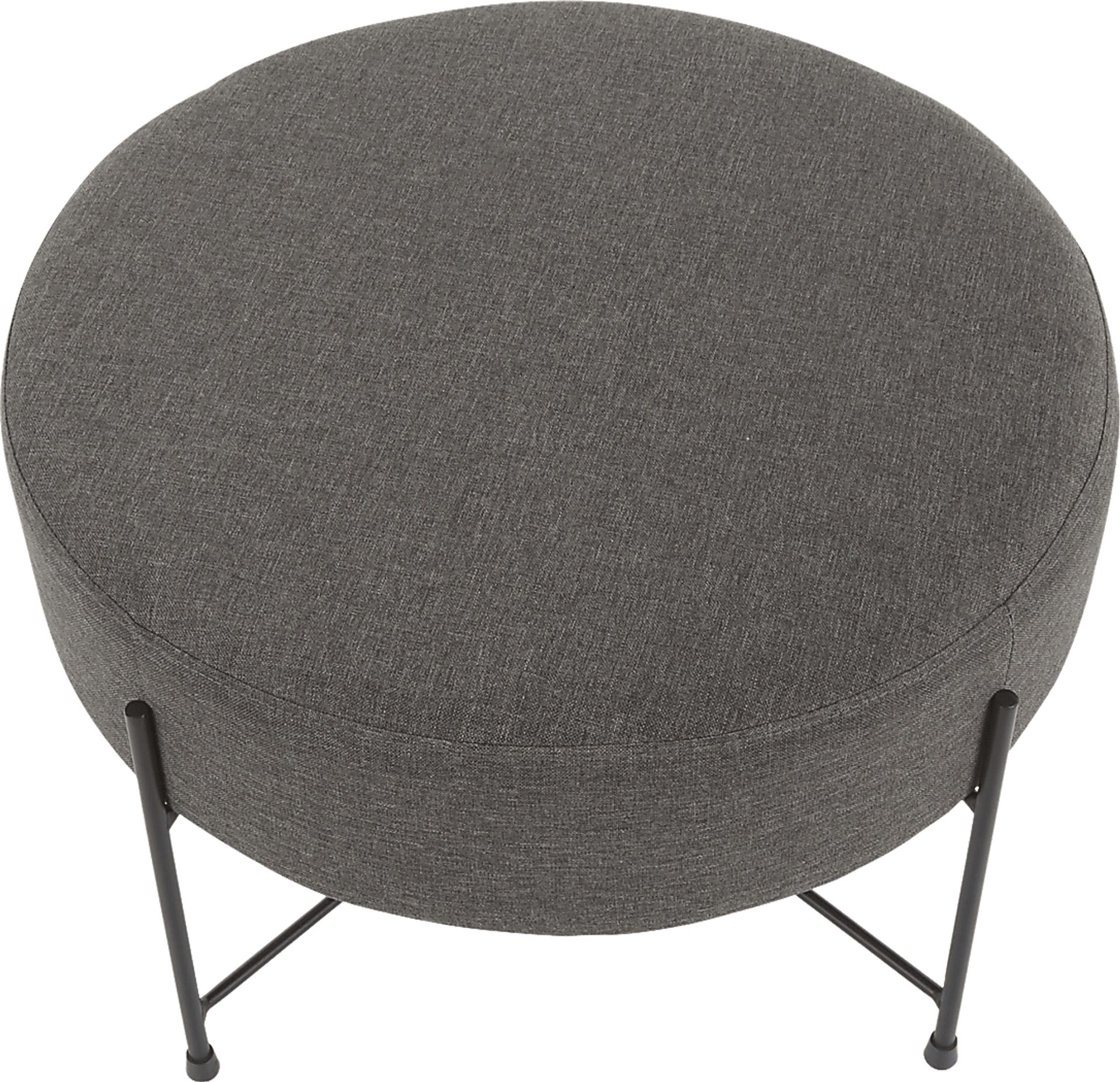 Eastchase Charcoal Ottoman - Image 3