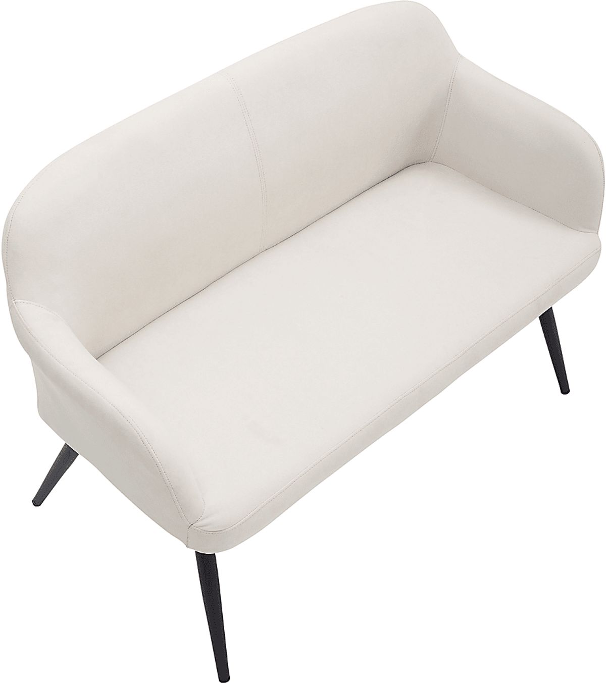 Eastchase Cream Beige Polyester Fabric Bench | Rooms to Go